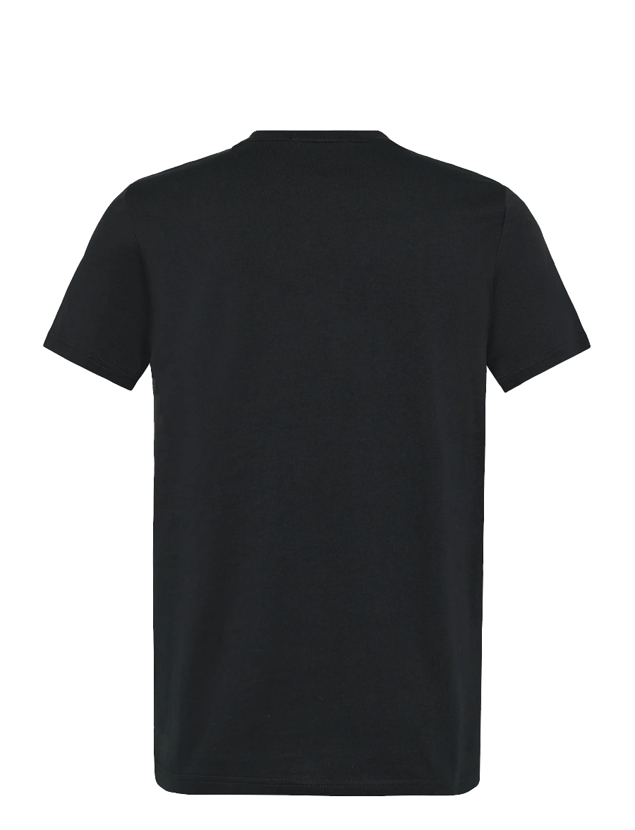 Fred Perry - LAUREL WREATH GRAPHIC TSHIRT - kurzärmelige t-shirts - black - 1
