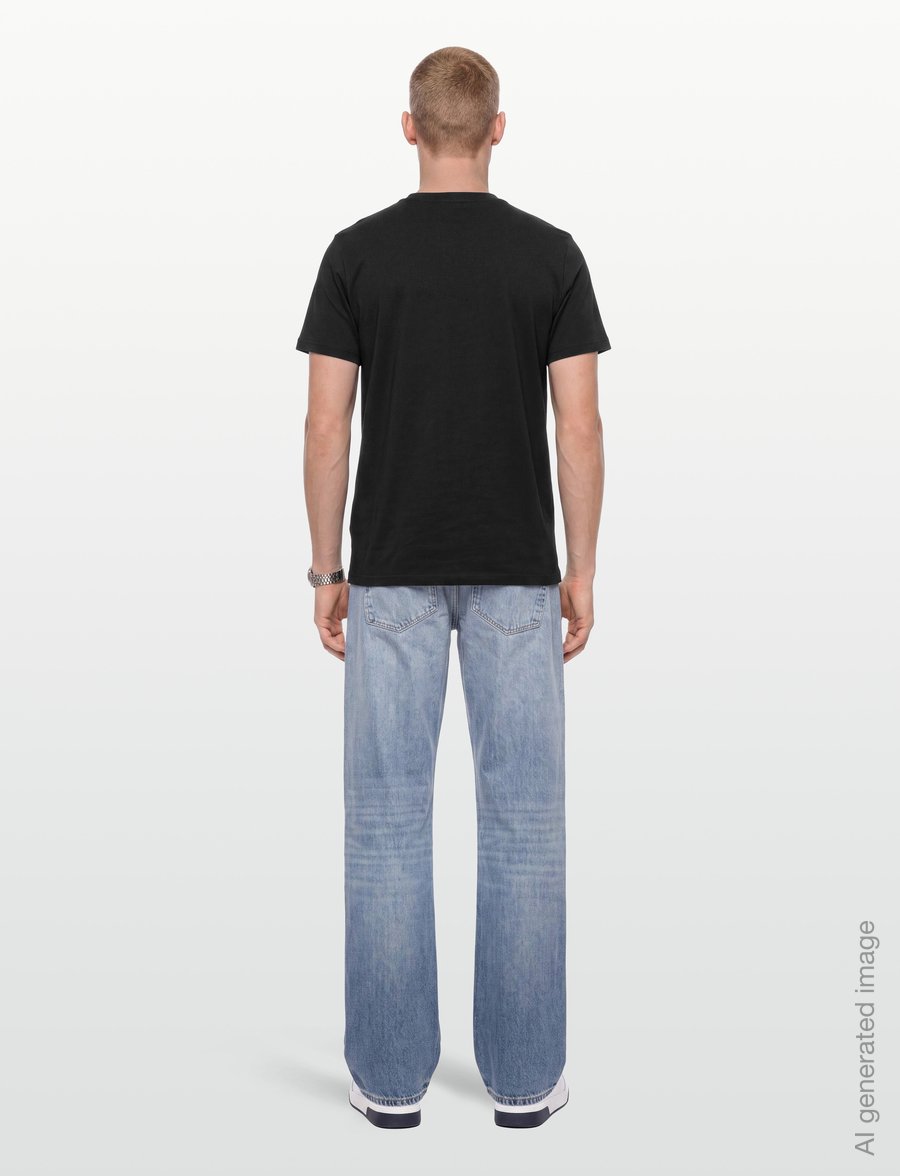 Fred Perry - LAUREL WREATH GRAPHIC TSHIRT - kurzärmelige t-shirts - black - 4