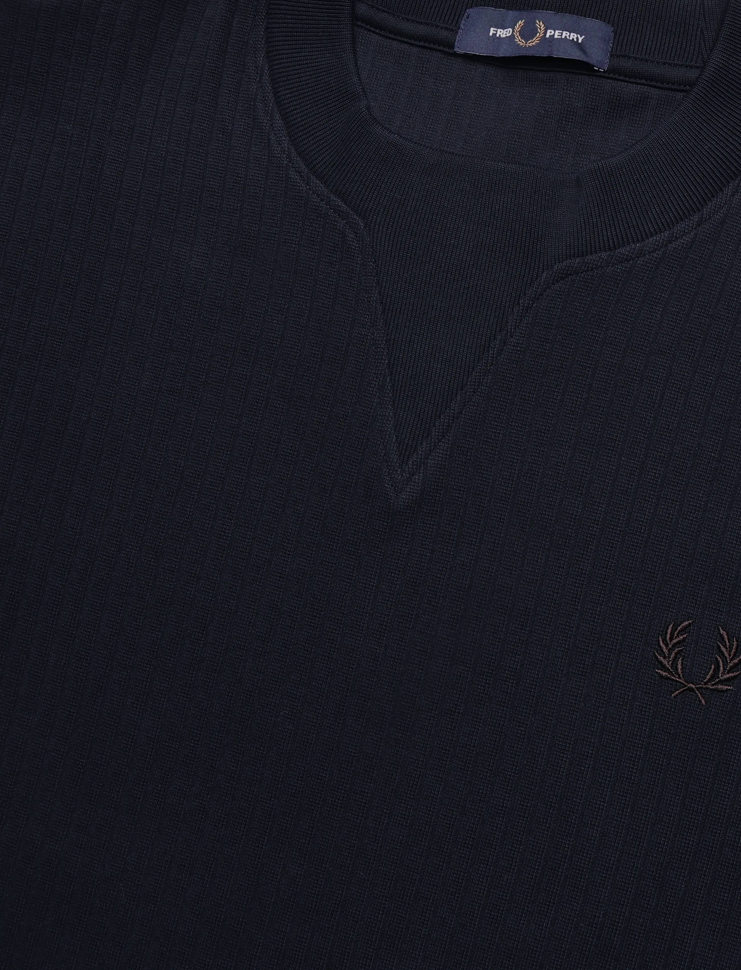 Fred Perry - DROP NEEDLE JERSEY T-SHIRT - kurzärmelige t-shirts - navy - 2