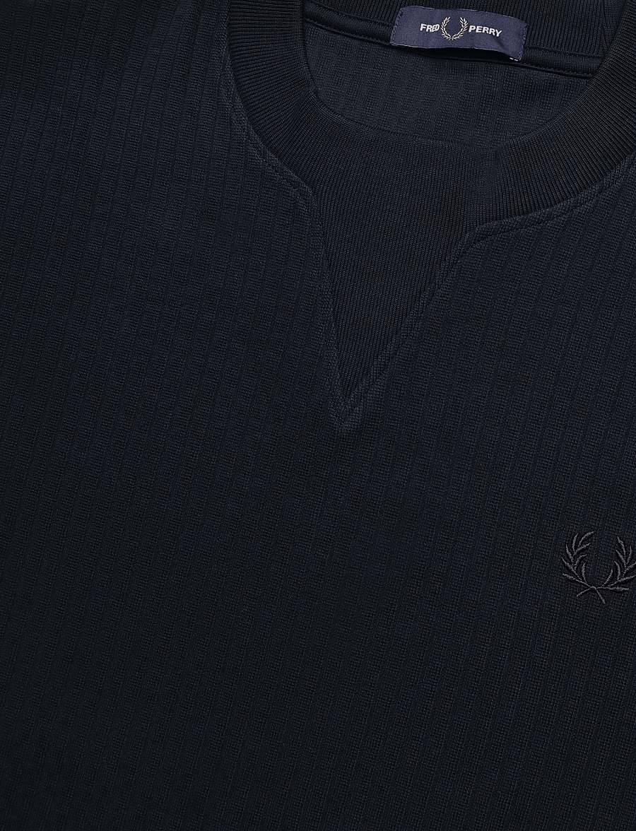 Fred Perry - DROP NEEDLE JERSEY T-SHIRT - kurzärmelige t-shirts - navy - 2