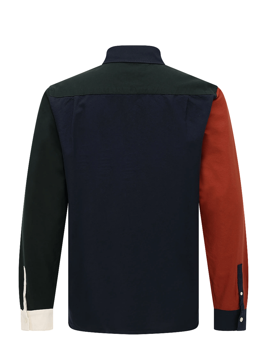 Fred Perry - COLOUR BLOCK OXFORD SHIRT - oxford-hemden - navy - 2