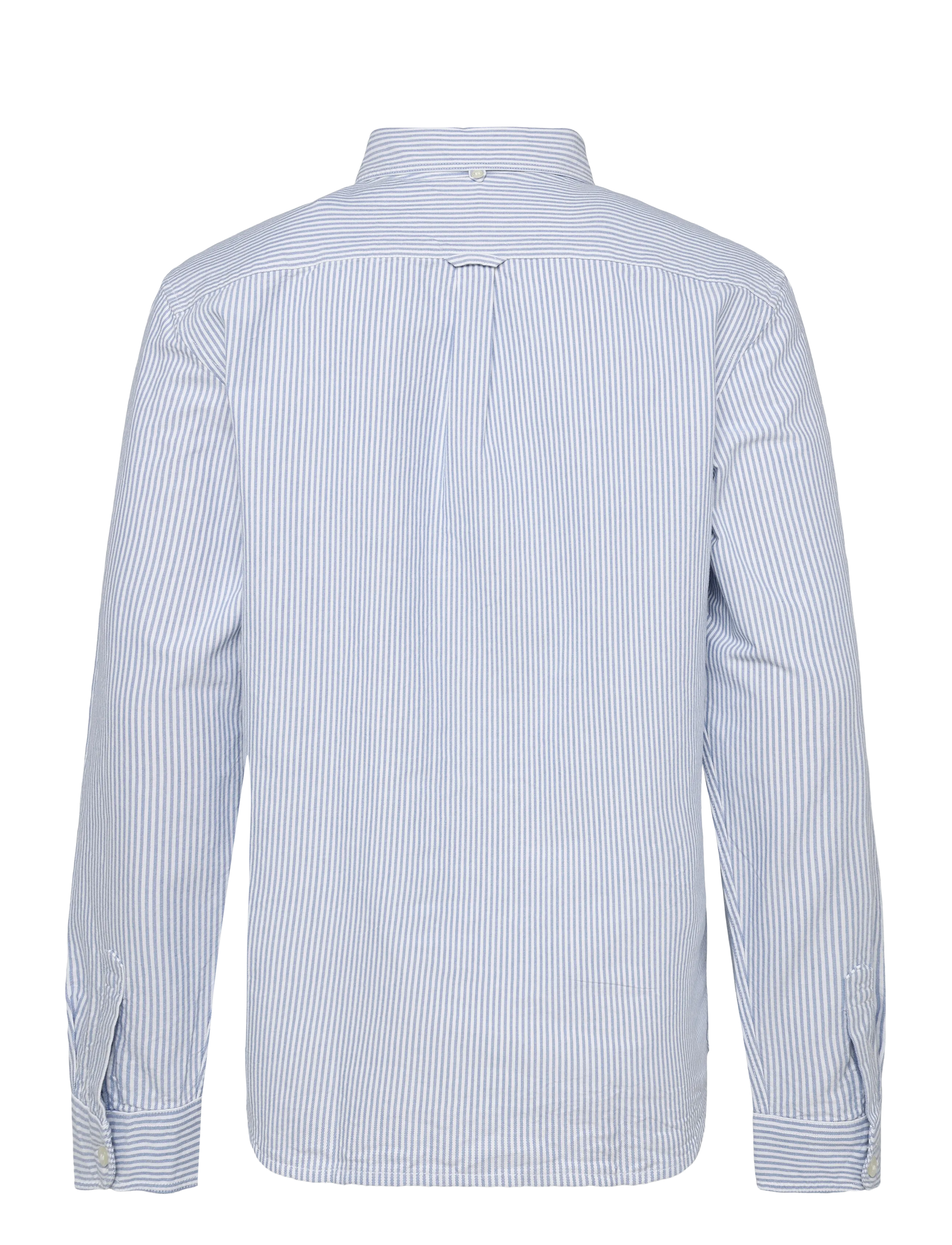 Fred Perry - RELAXED STRIPED OXFORD SHIRT - triibulised särgid - light smoke - 1