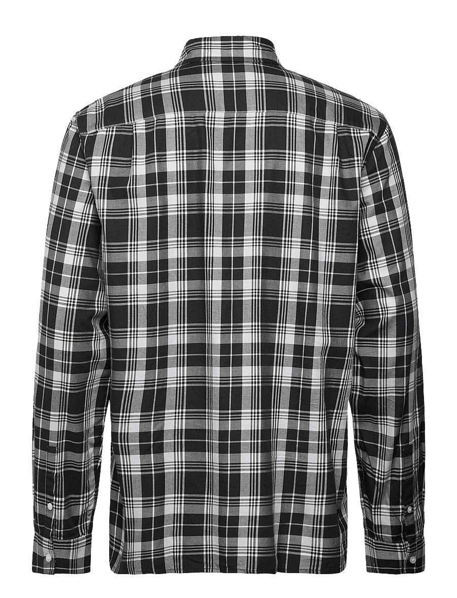 Fred Perry - BRUSHED TARTAN SHIRT - flannel-skjorter - charcoal marl - 1