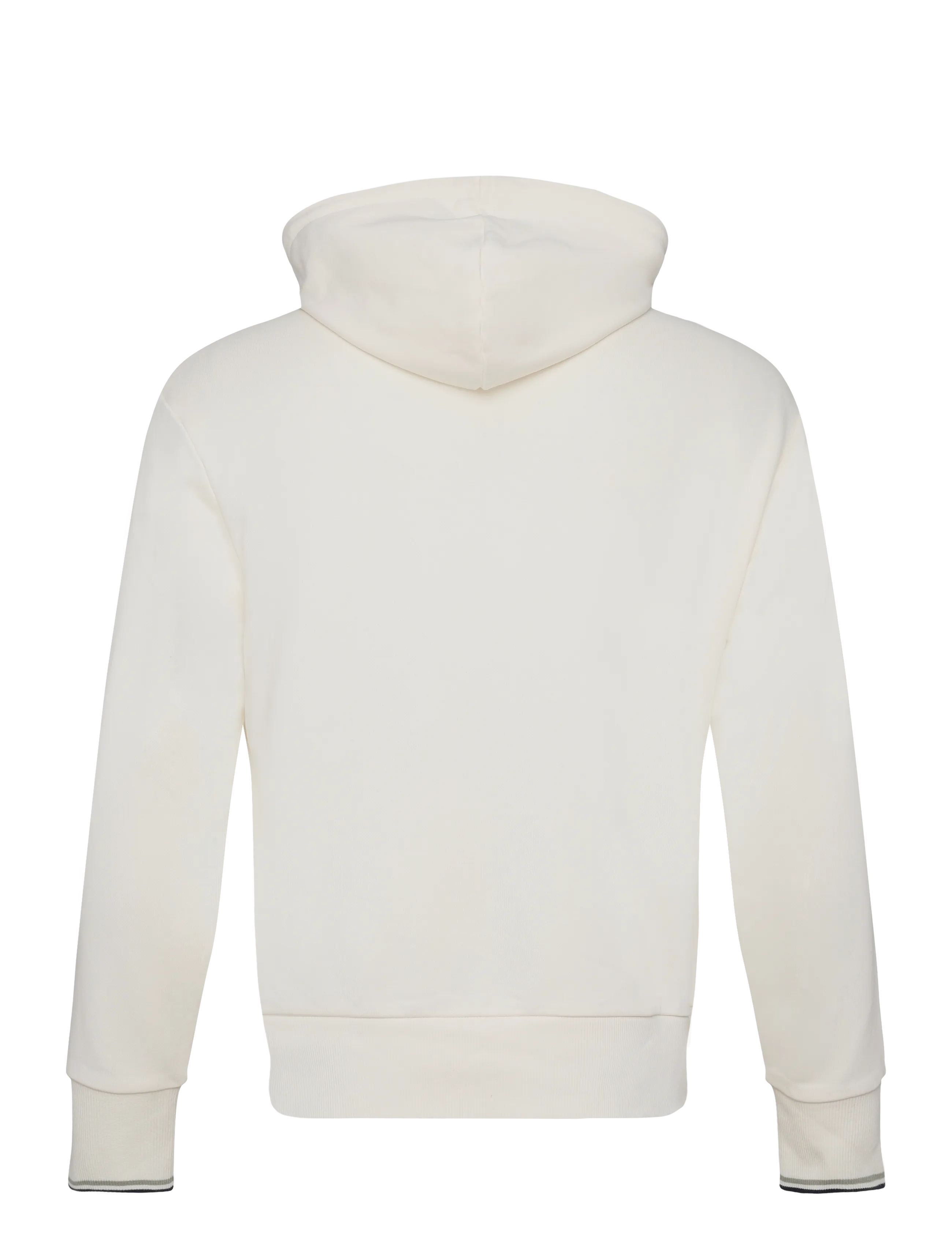 Fred Perry - TIPPED HOODED SWEATSHIRT - kapuutsiga pusad - ecru - 1