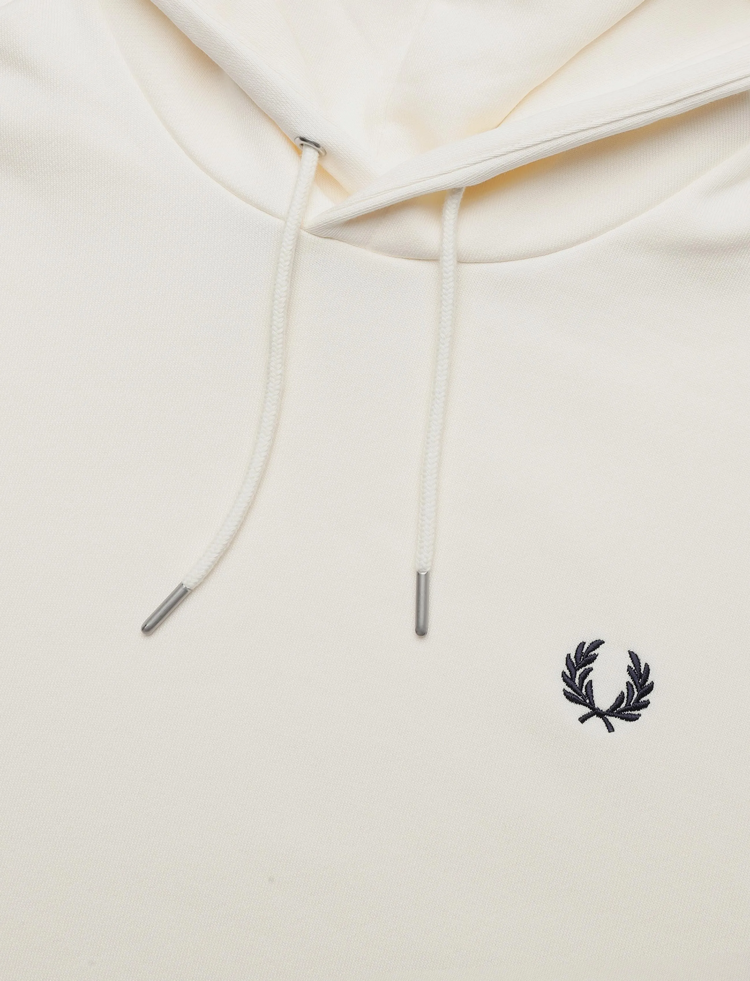 Fred Perry - TIPPED HOODED SWEATSHIRT - kapuutsiga pusad - ecru - 2
