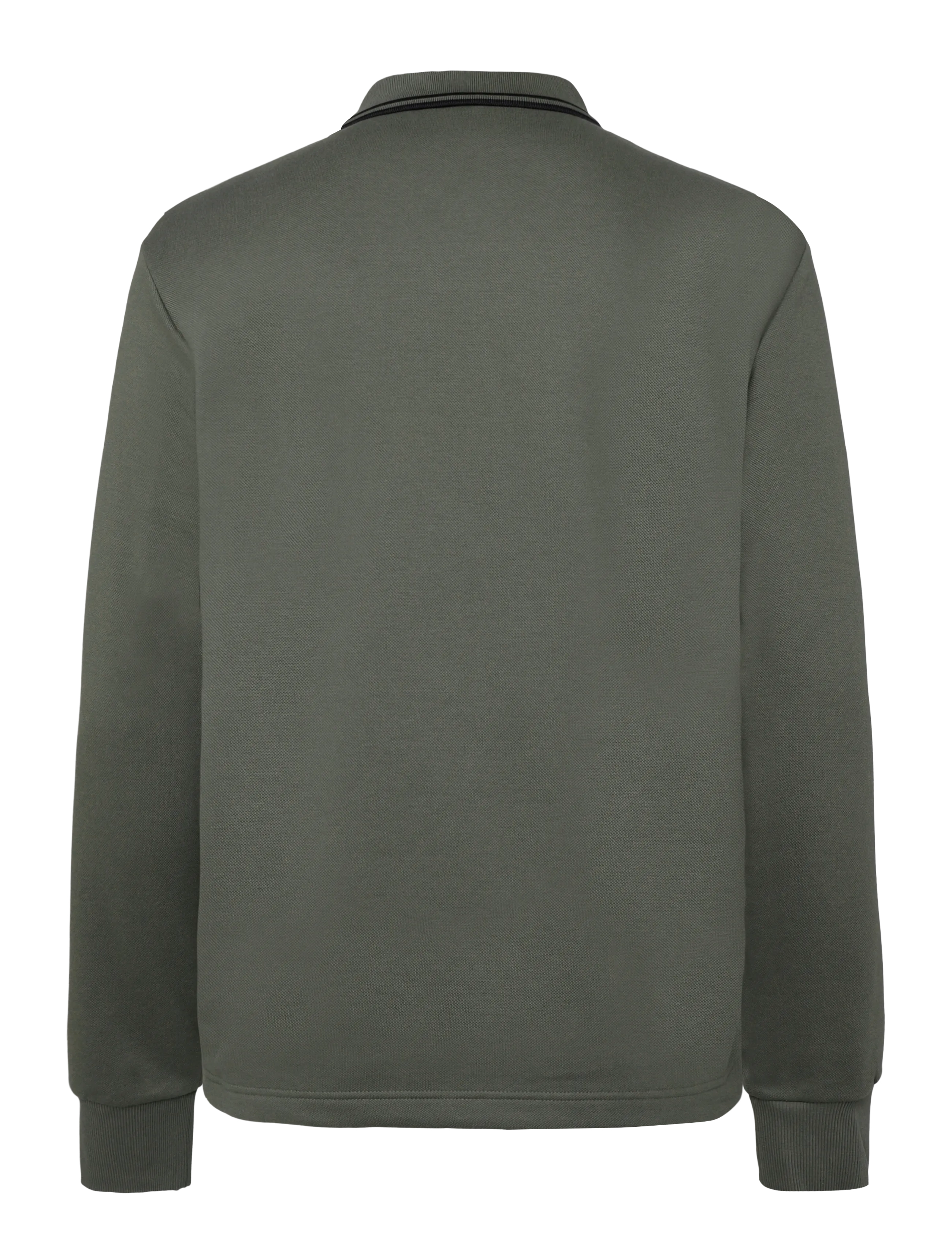 Fred Perry - TIPPED COLLARED SWEATSHIRT - långärmade stickade pikétröjor - lrl wrth green - 2