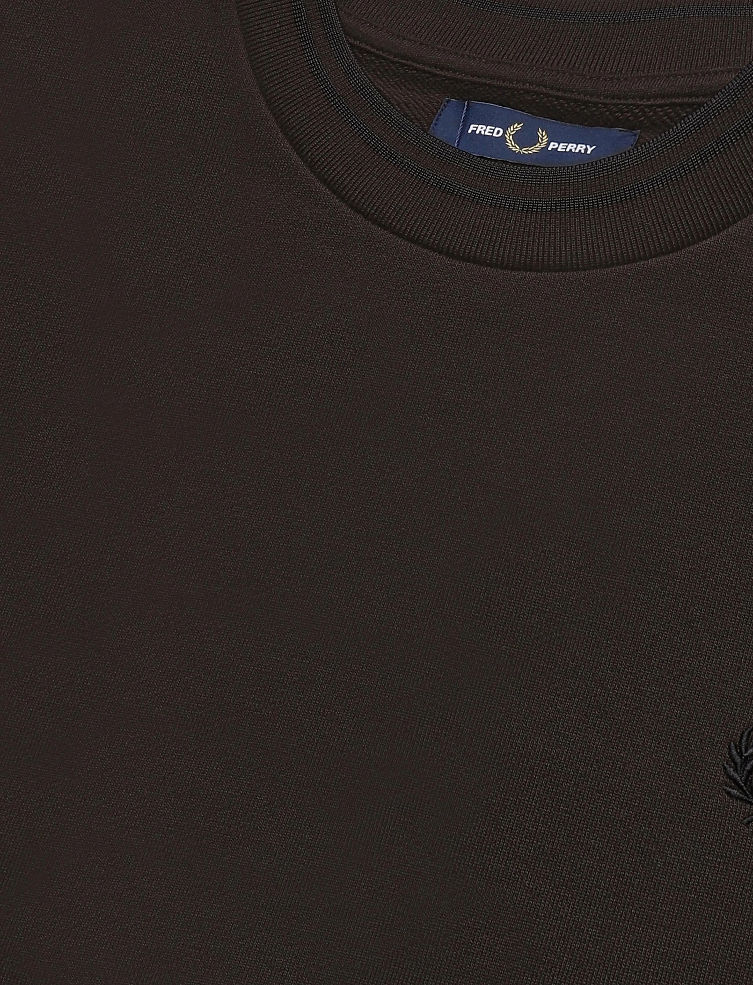 Fred Perry - OVERSIZED TIPPED SWEATSHIRT - shop by occasion - rich brown - 2