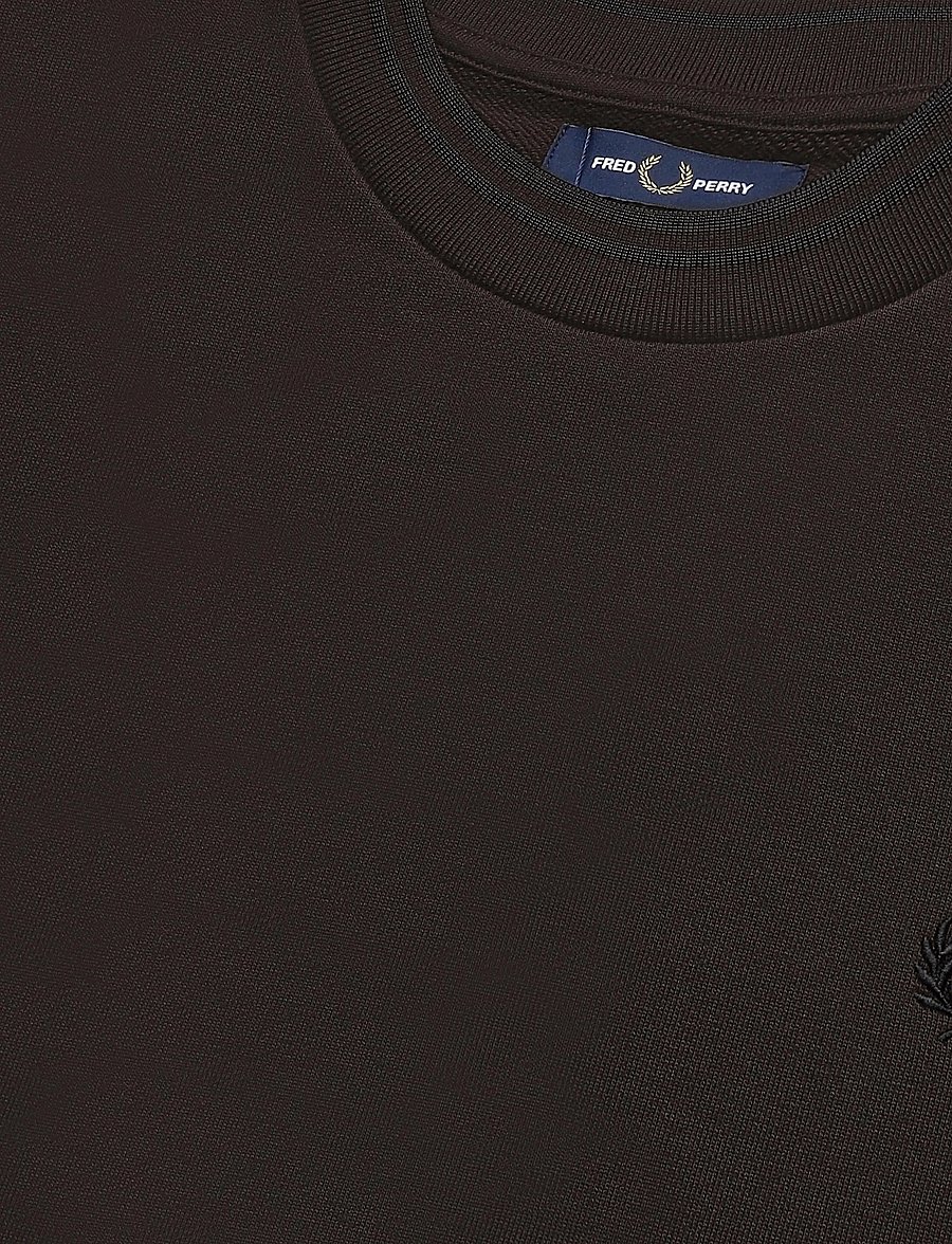 Fred Perry - OVERSIZED TIPPED SWEATSHIRT - shop by occasion - rich brown - 2