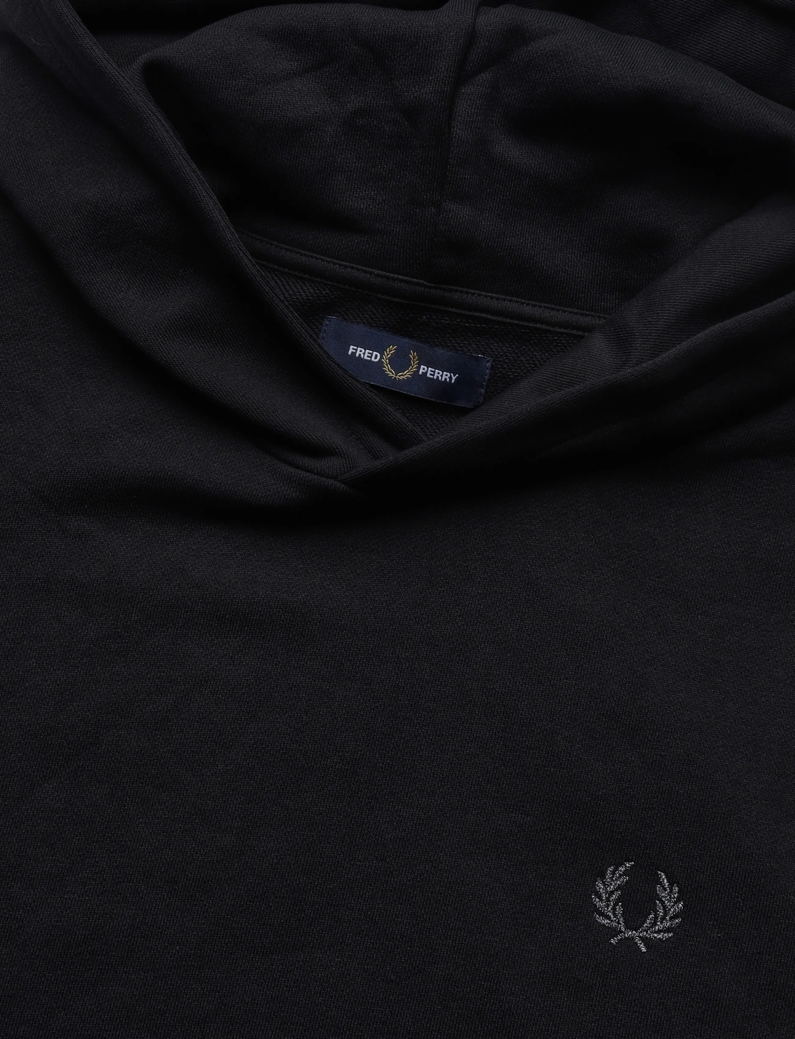 Fred Perry - REFLECTIVE HOODED SWEATSHIRT - black - 2