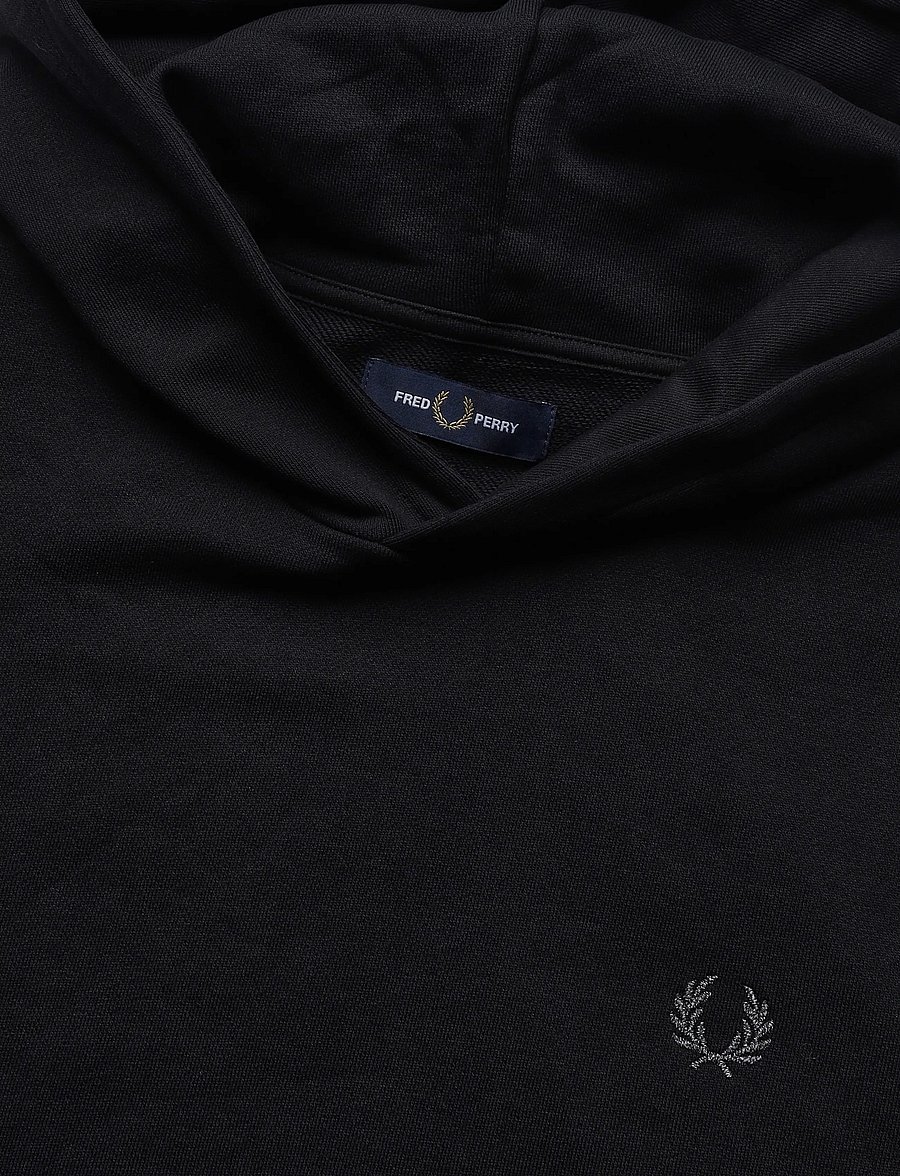 Fred Perry - REFLECTIVE HOODED SWEATSHIRT - kapuzenpullover - black - 2