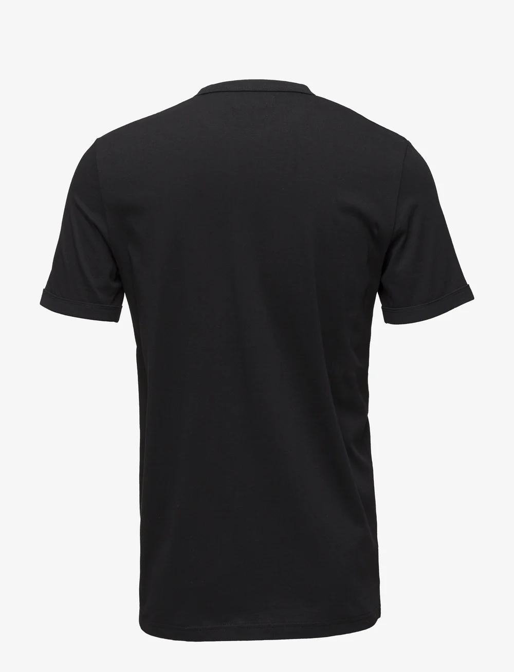 Fred Perry - RINGER T-SHIRT - kortærmede t-shirts - black - 1