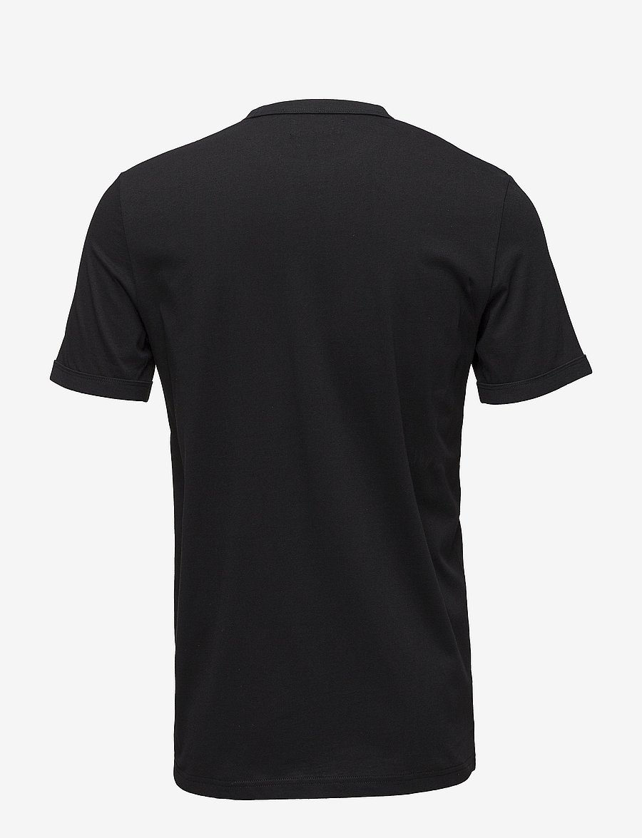 Fred Perry - RINGER T-SHIRT - kurzärmelige t-shirts - black - 1