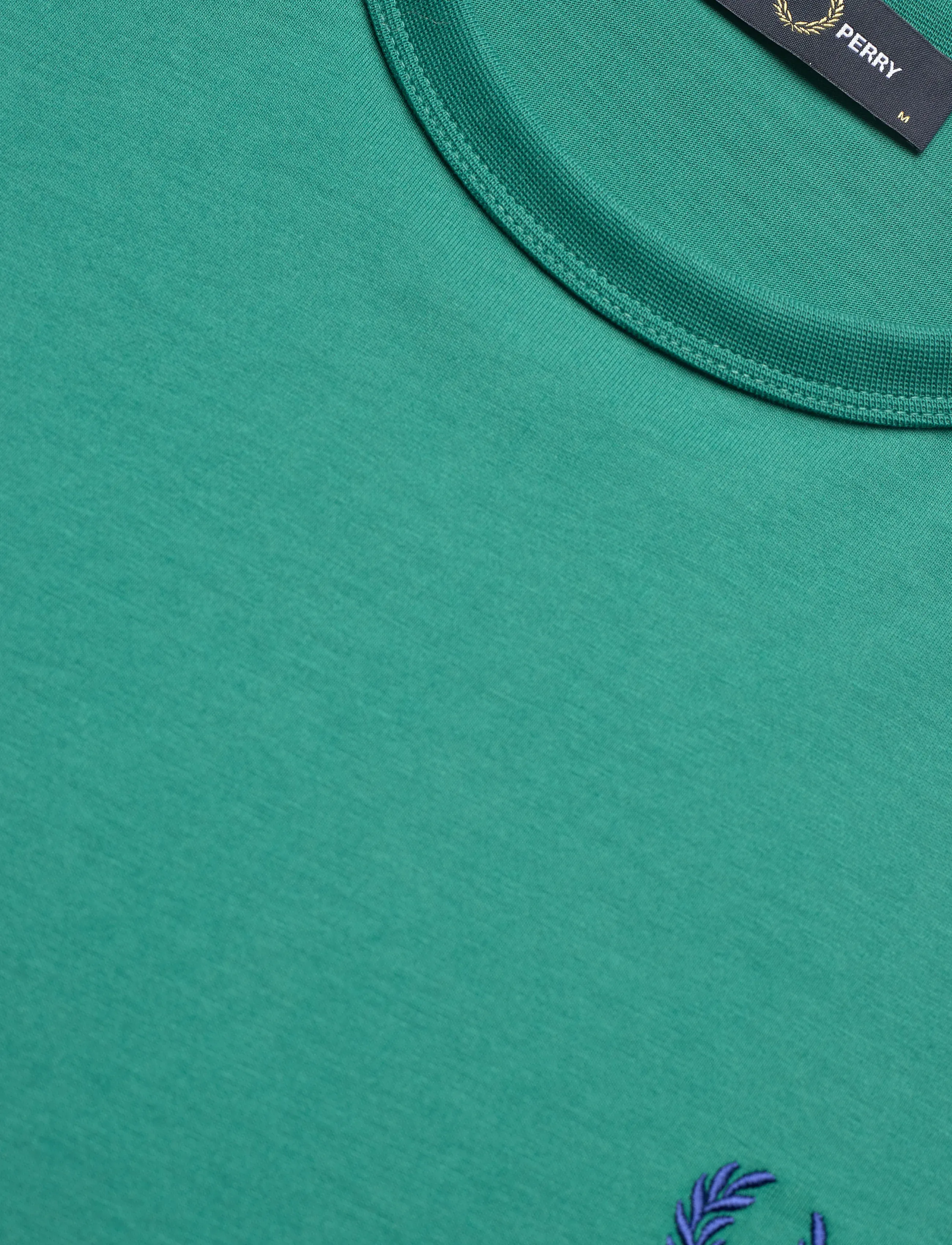 Fred Perry - RINGER T-SHIRT - lühikeste varrukatega t-särgid - deep mint - 5