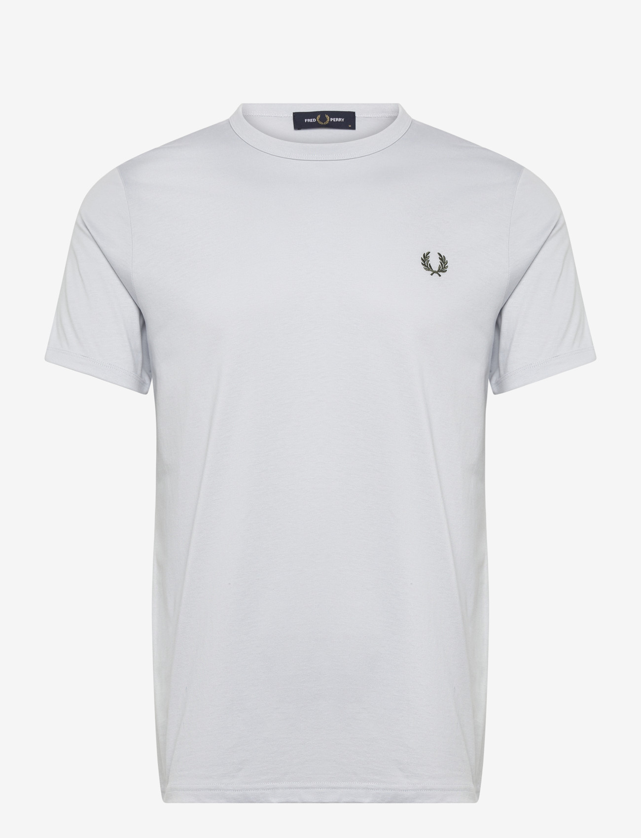 Fred Perry - RINGER T-SHIRT - kortärmade t-shirts - dusky blue - 1