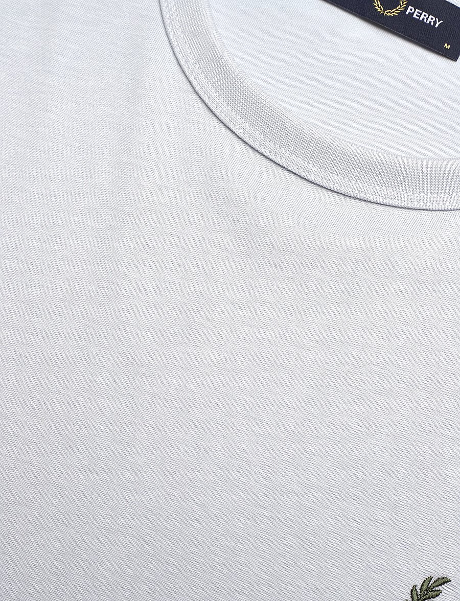 Fred Perry - RINGER T-SHIRT - kurzärmelige t-shirts - dusky blue - 4