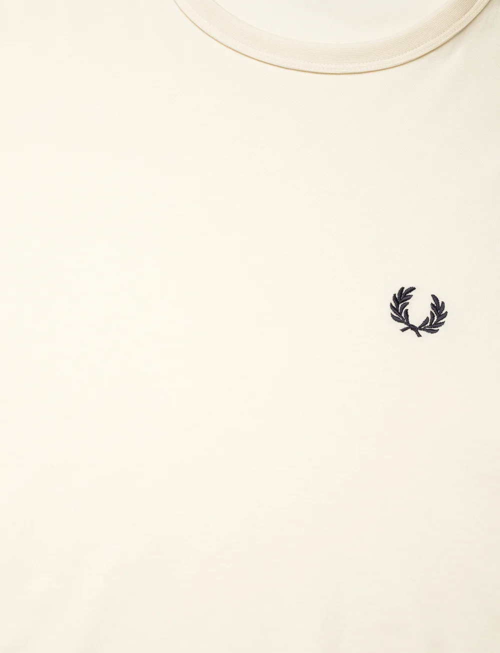 Fred Perry - RINGER T-SHIRT - kortärmade t-shirts - ecru - 2