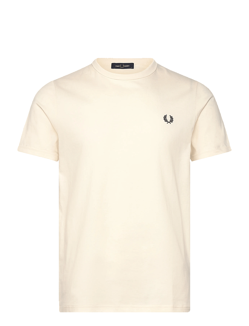 Fred Perry - RINGER T-SHIRT - kurzärmelig - ecru - 1