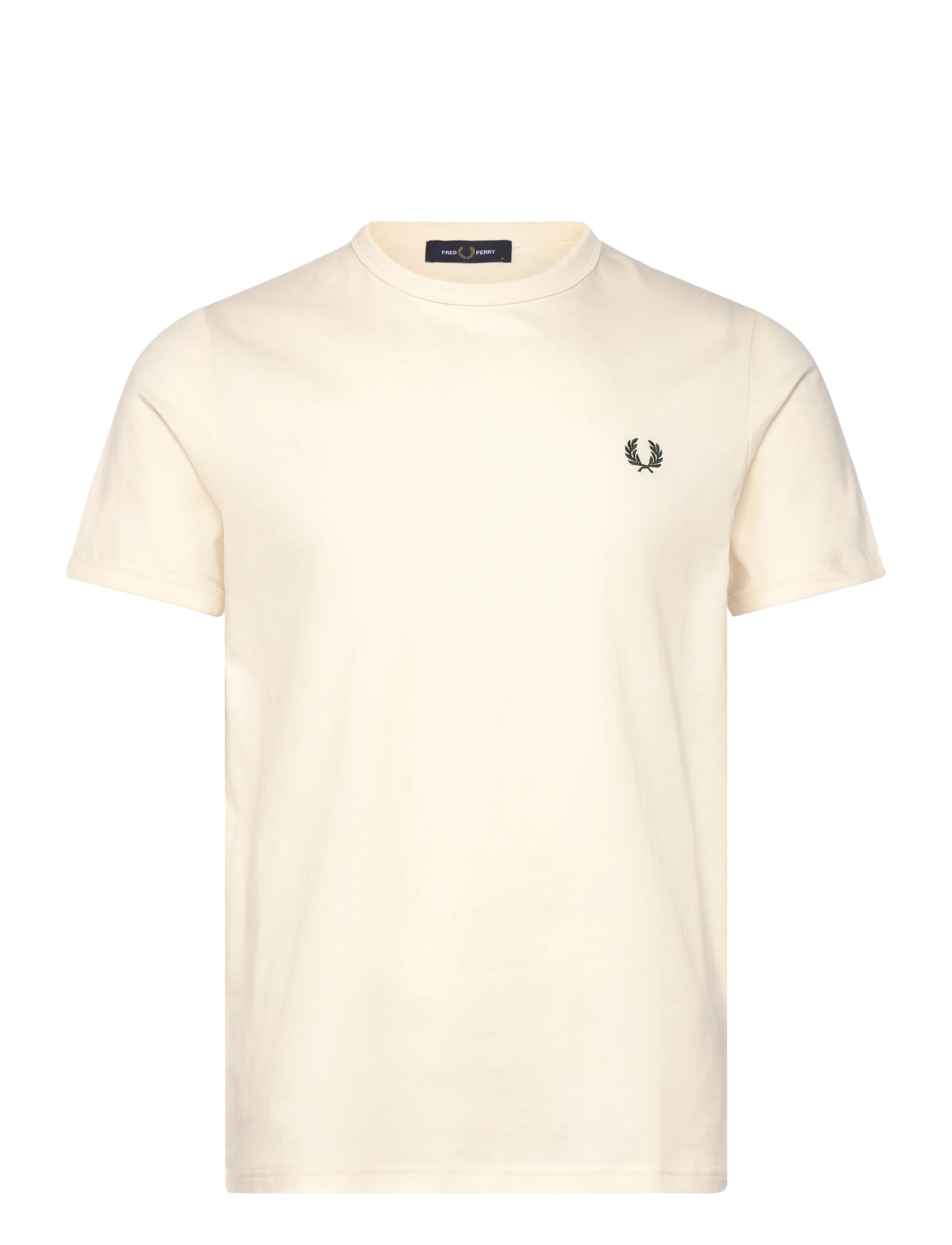 Fred Perry RINGER T-SHIRT - Tøj - ECRU / cream