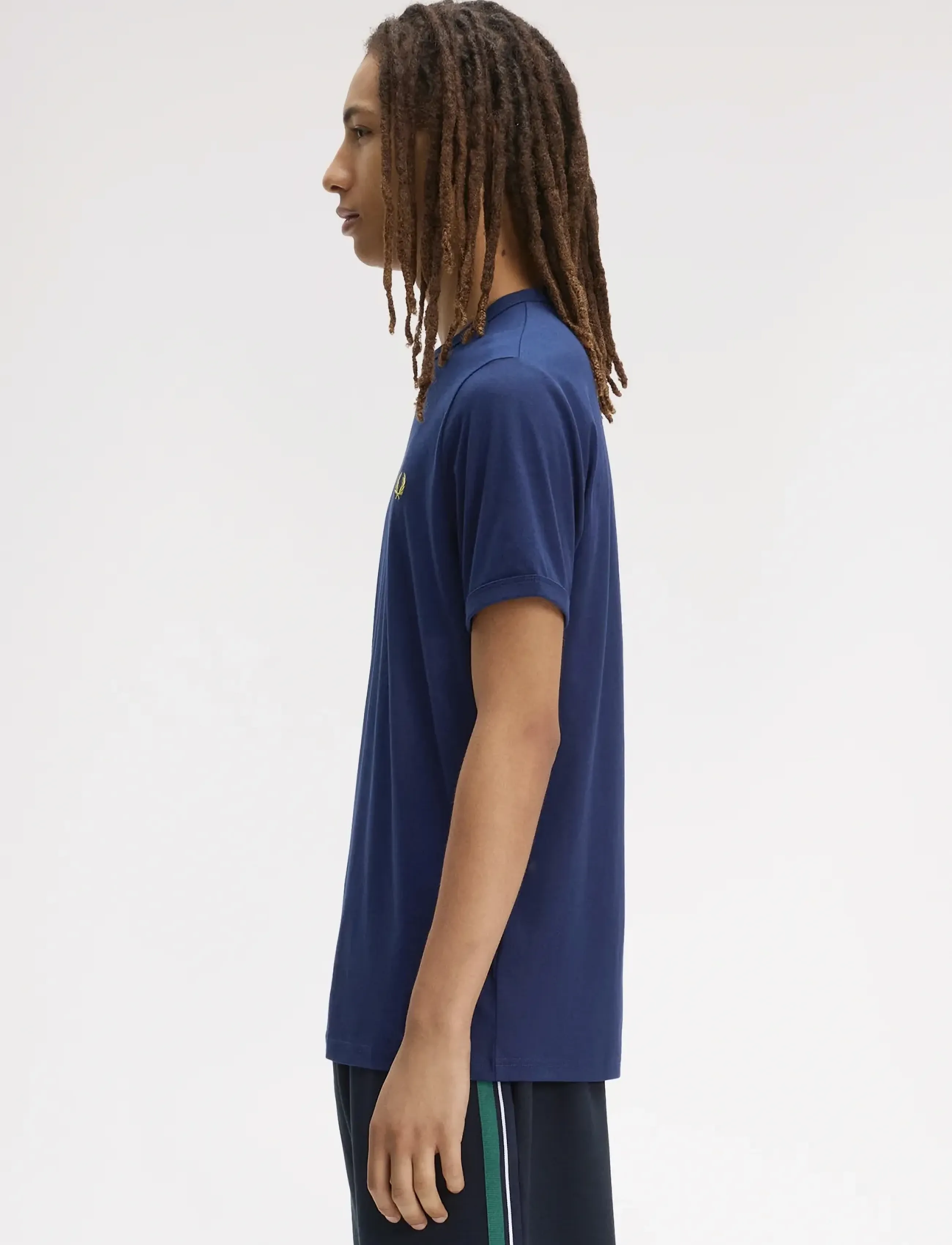 Fred Perry - RINGER T-SHIRT - stutterma bolir - french navy - 3