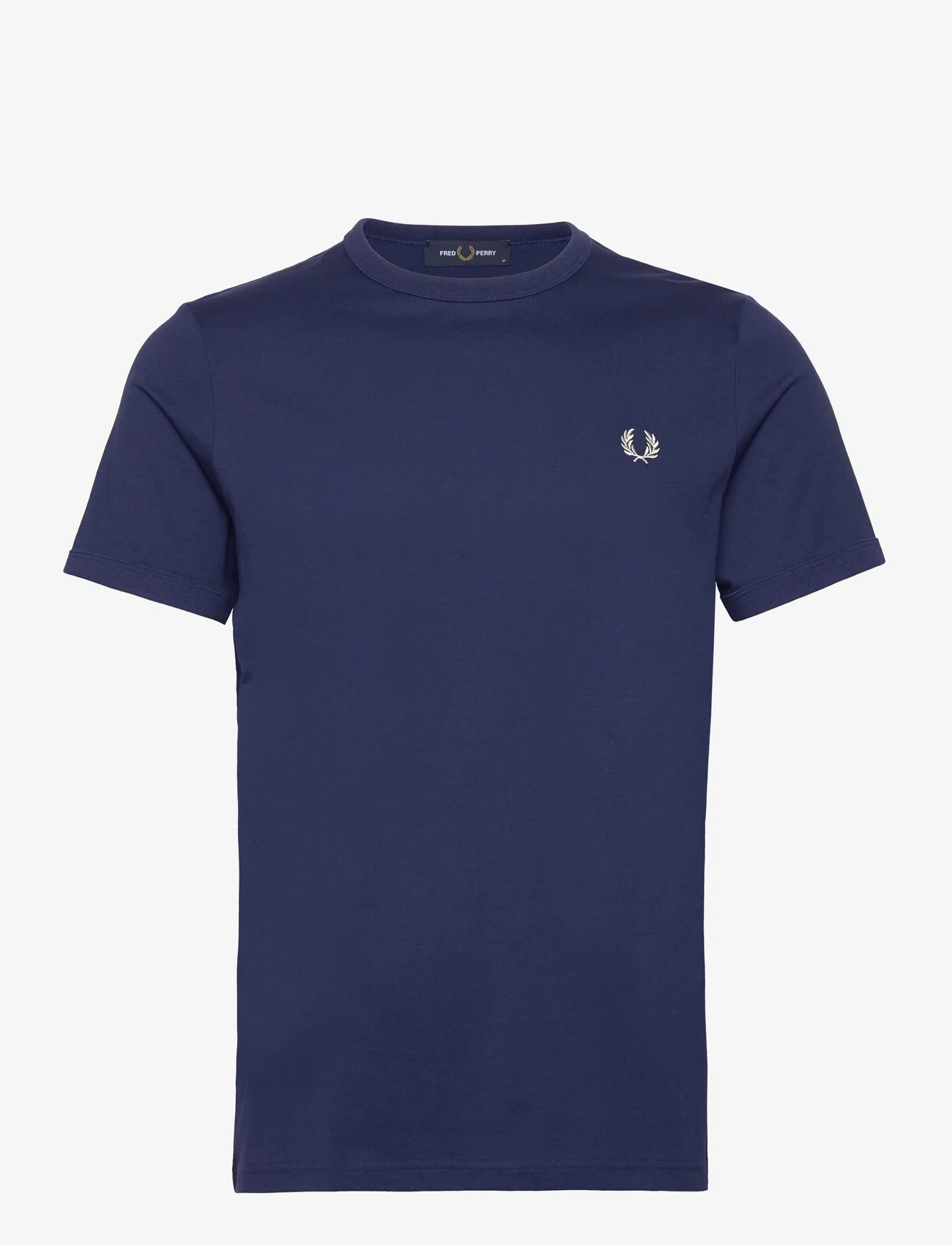 Fred Perry - RINGER T-SHIRT - basis-t-skjorter - french navy - 0