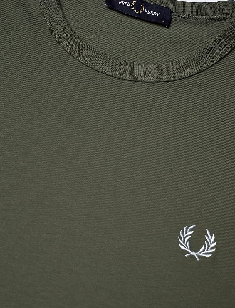 Fred Perry - RINGER T-SHIRT - kurzärmelig - laurel wreath green - 4