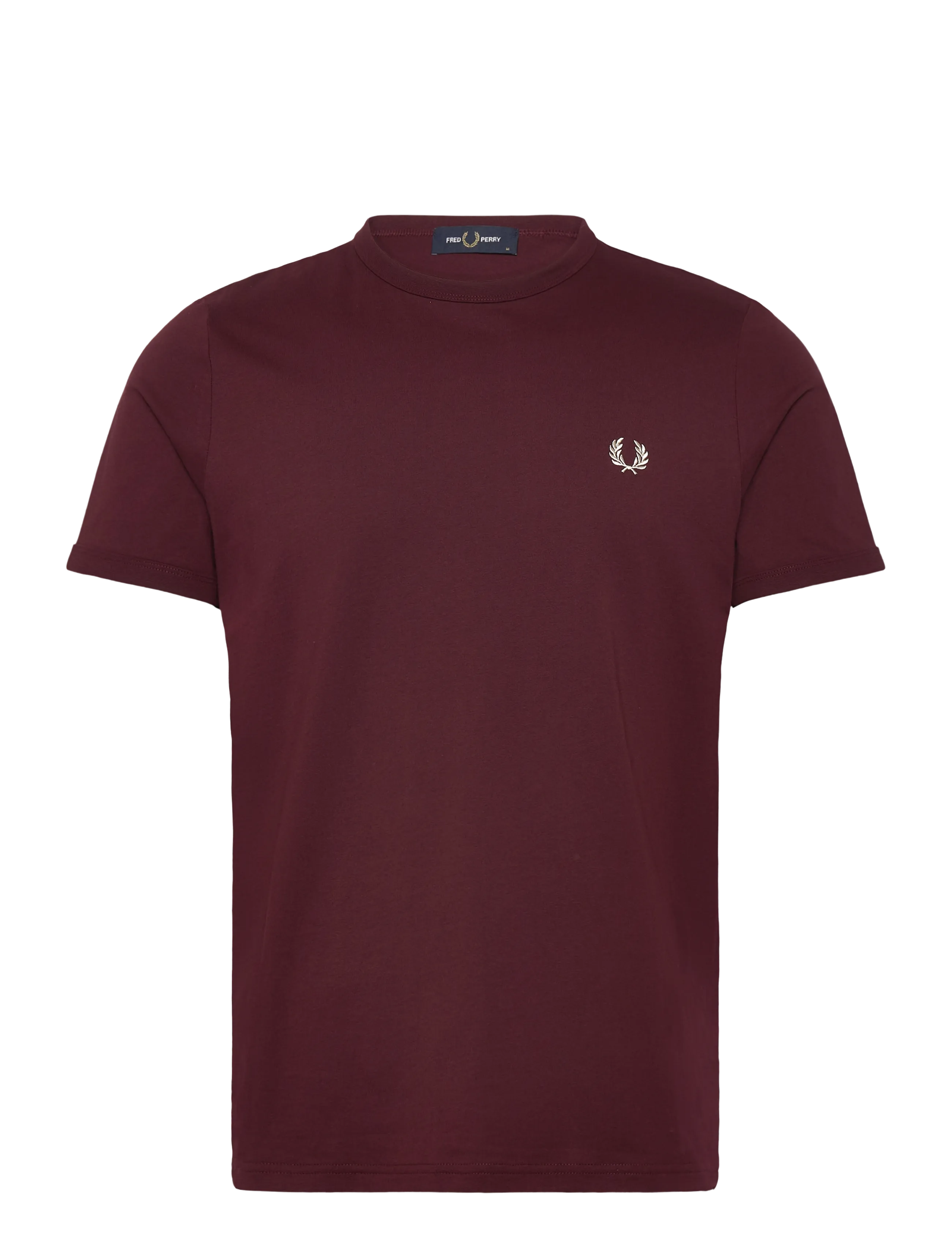 Fred Perry RINGER T-SHIRT - Tøj - OXBLOOD / burgundy