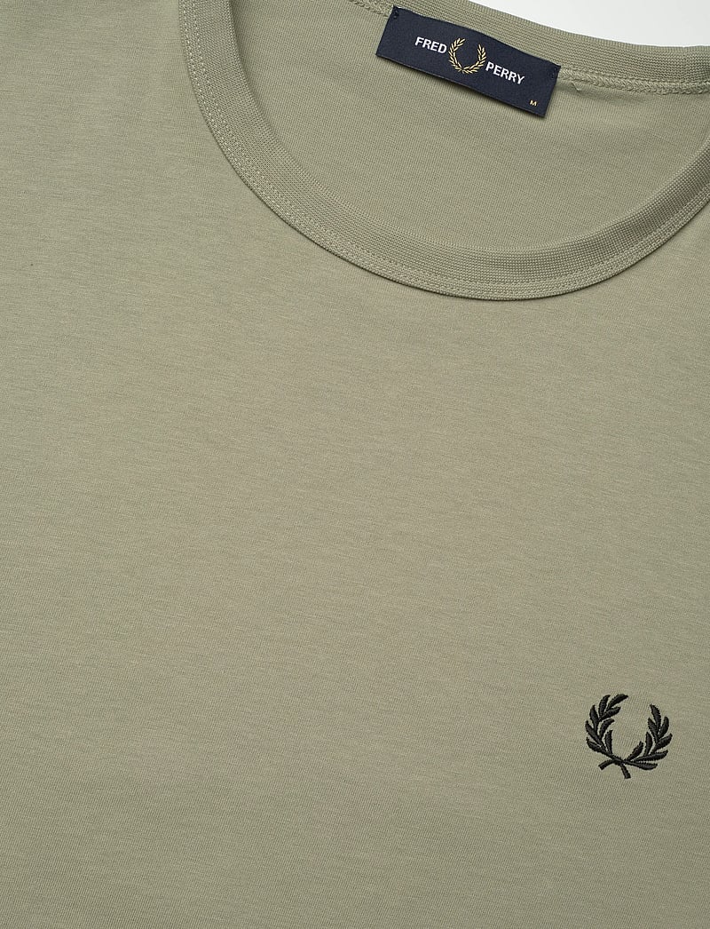 Fred Perry - RINGER T-SHIRT - kurzärmelig - seagrass - 5