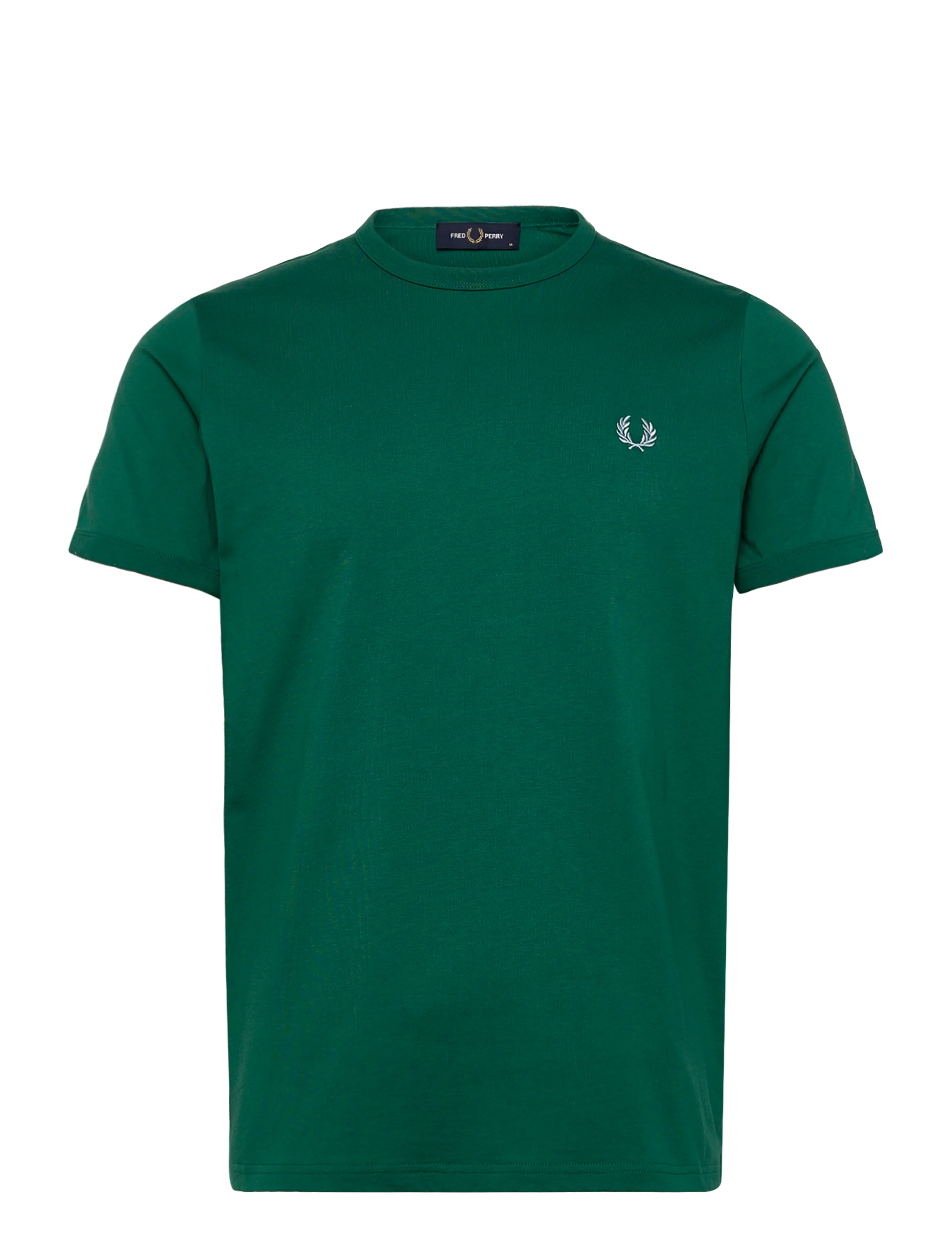Fred Perry RINGER T-SHIRT - T-särgid - SPORT GREEN / green