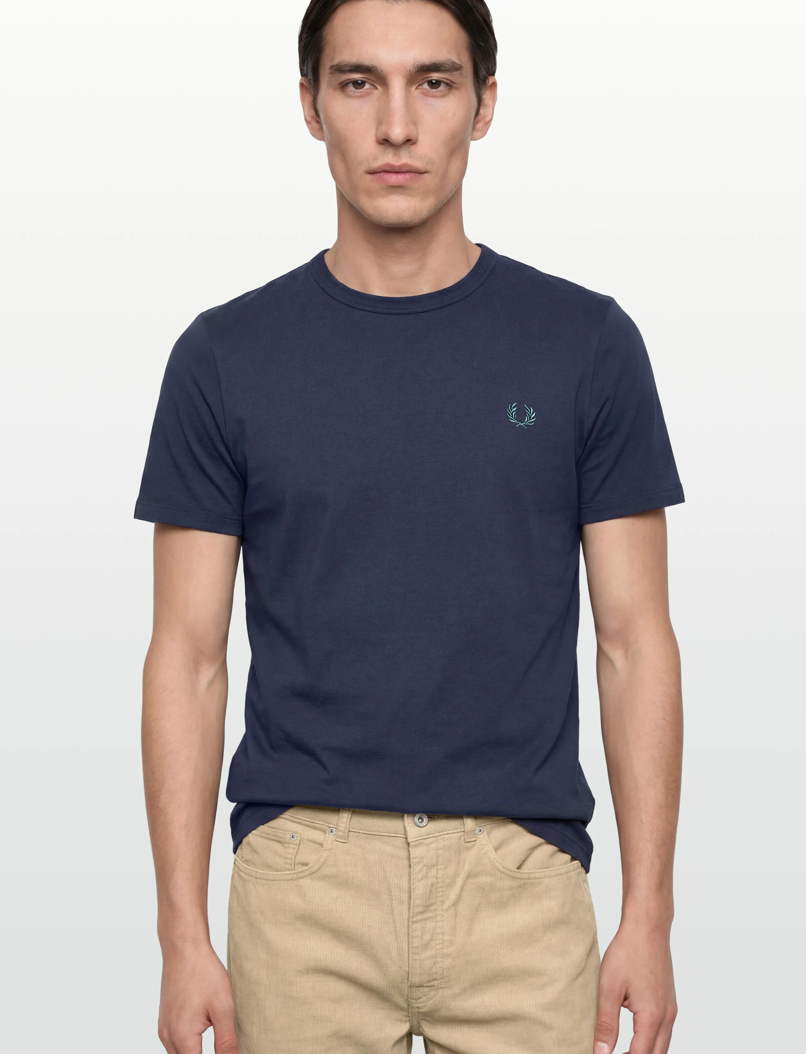 Fred Perry - RINGER T-SHIRT - lühikeste varrukatega t-särgid - tennis blue - 3