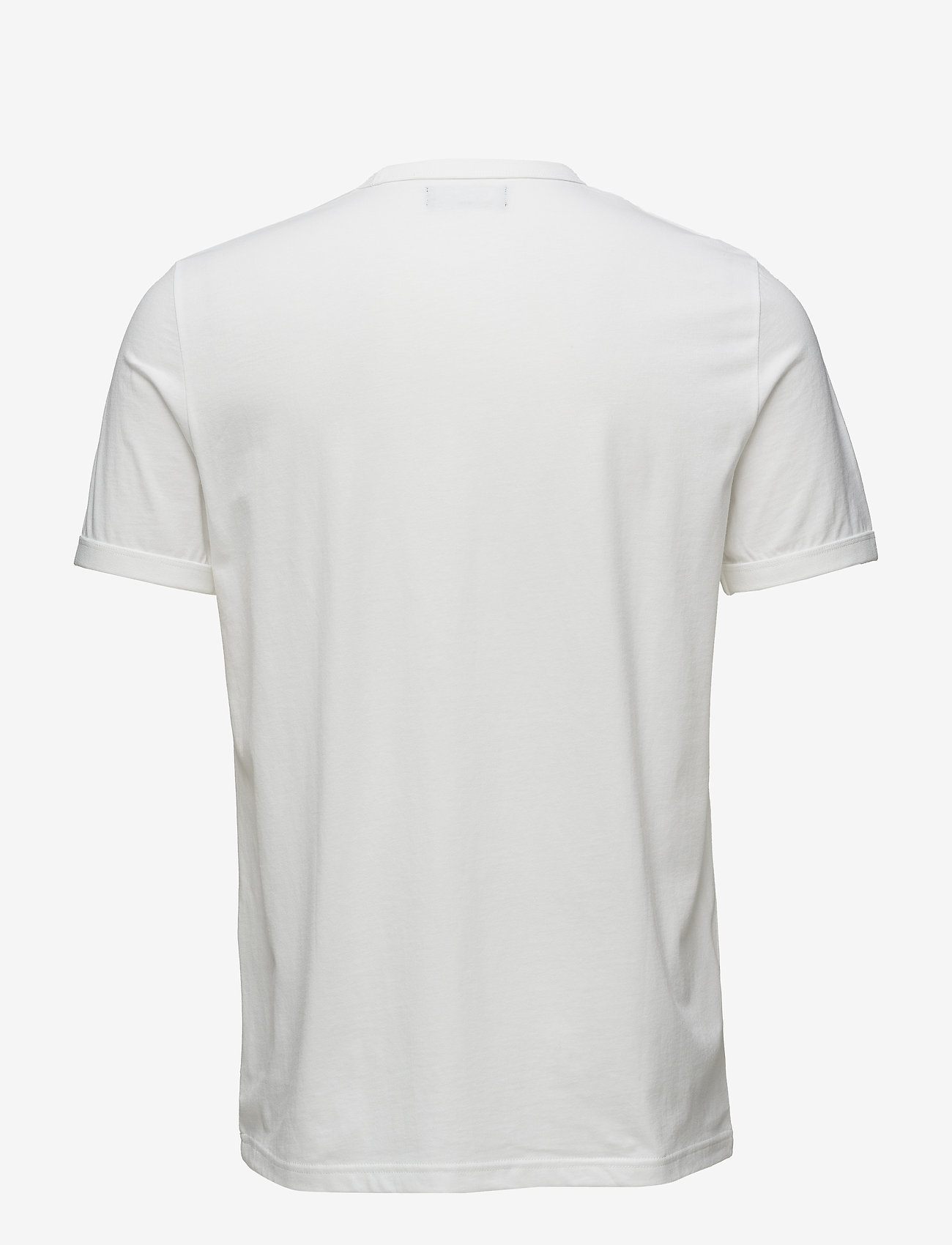 Fred Perry - RINGER T-SHIRT - kortärmade t-shirts - white - 1