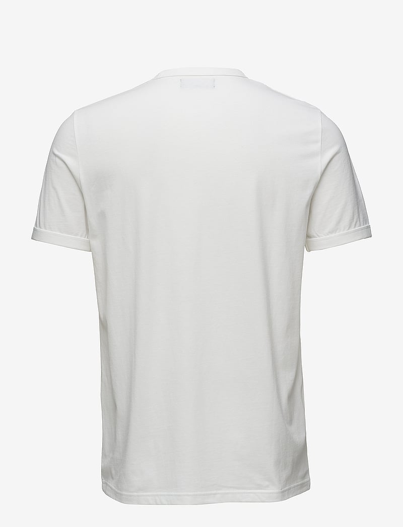 Fred Perry - RINGER T-SHIRT - kortärmade t-shirts - white - 1