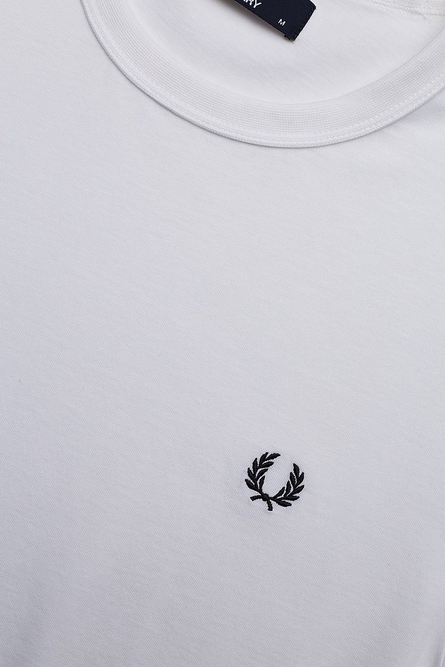 Fred Perry - RINGER T-SHIRT - kurzärmelige t-shirts - white - 2