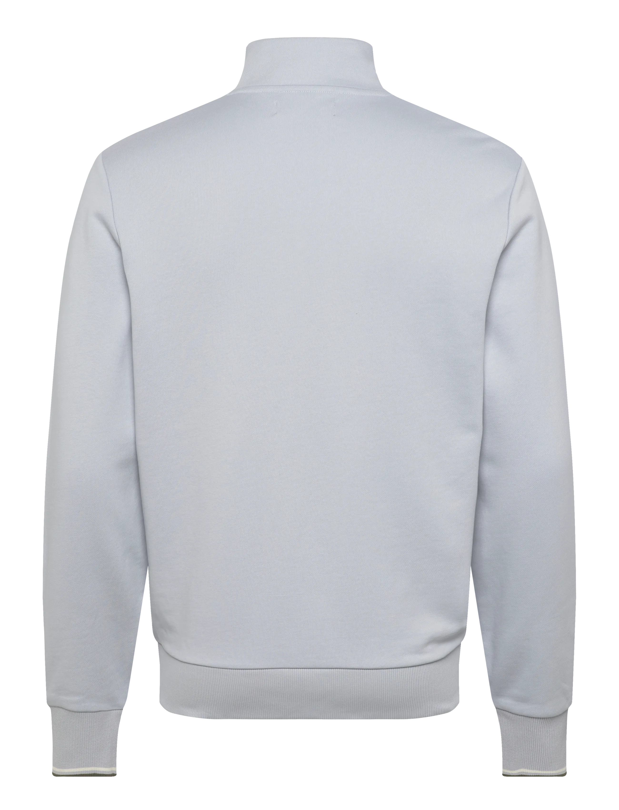 Fred Perry - HALF ZIP SWEATSHIRT - feriefavoritter - dusky blue / ecru / laurel wre - 2