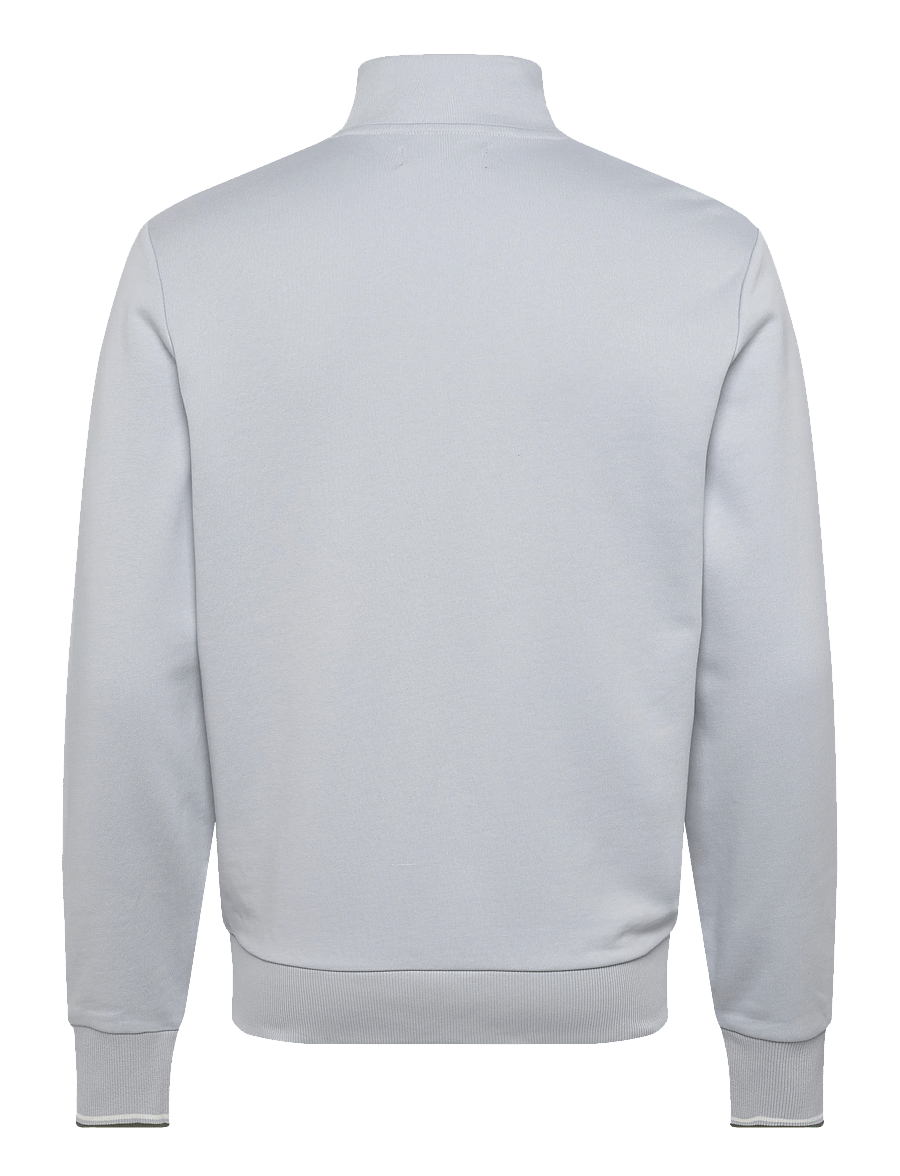 Fred Perry - HALF ZIP SWEATSHIRT - shop efter anledning - dusky blue / ecru / laurel wre - 2