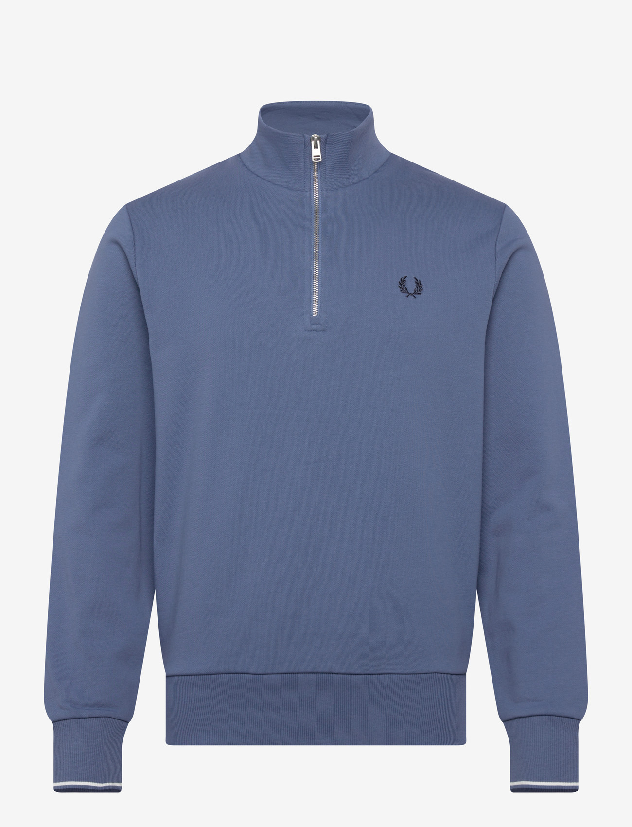 Fred Perry - HALF ZIP SWEATSHIRT - urlaubsfavoriten - abl/snwt/tnsbl - 1
