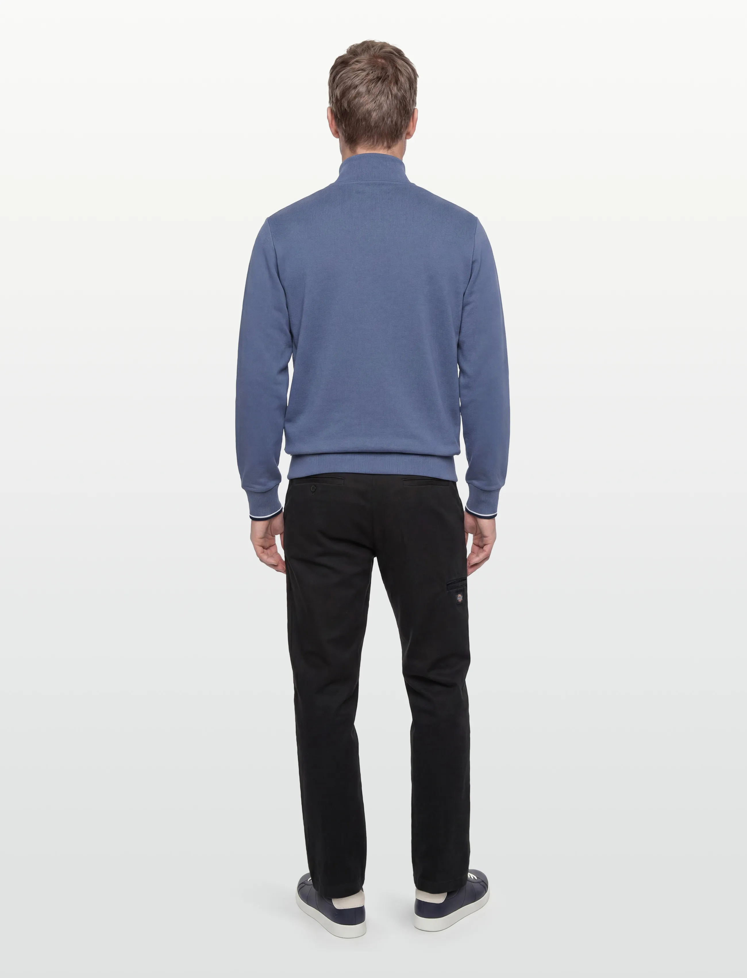 Fred Perry - HALF ZIP SWEATSHIRT - sweatshirts - abl/snwt/tnsbl - 4