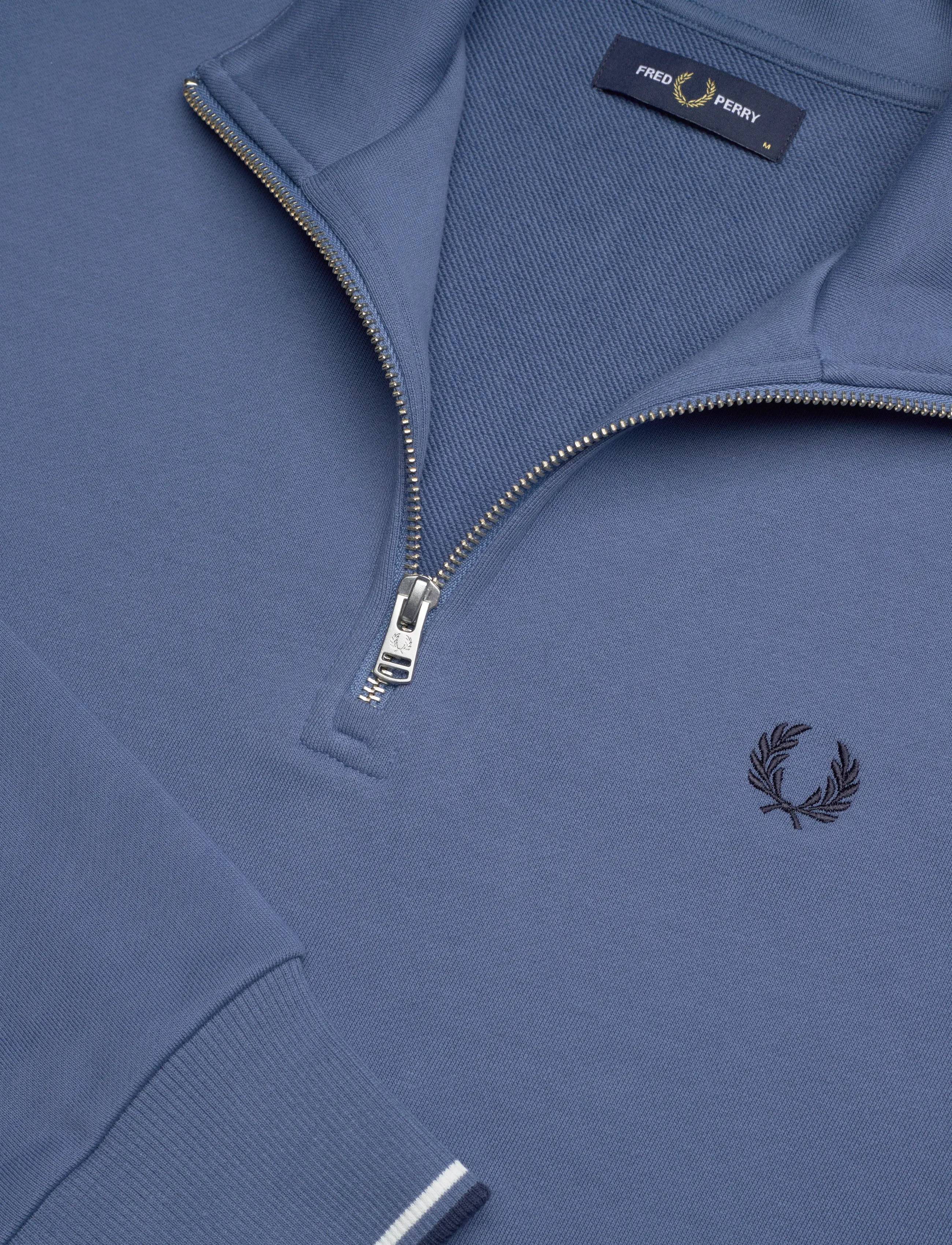 Fred Perry - HALF ZIP SWEATSHIRT - sweatshirts - abl/snwt/tnsbl - 5