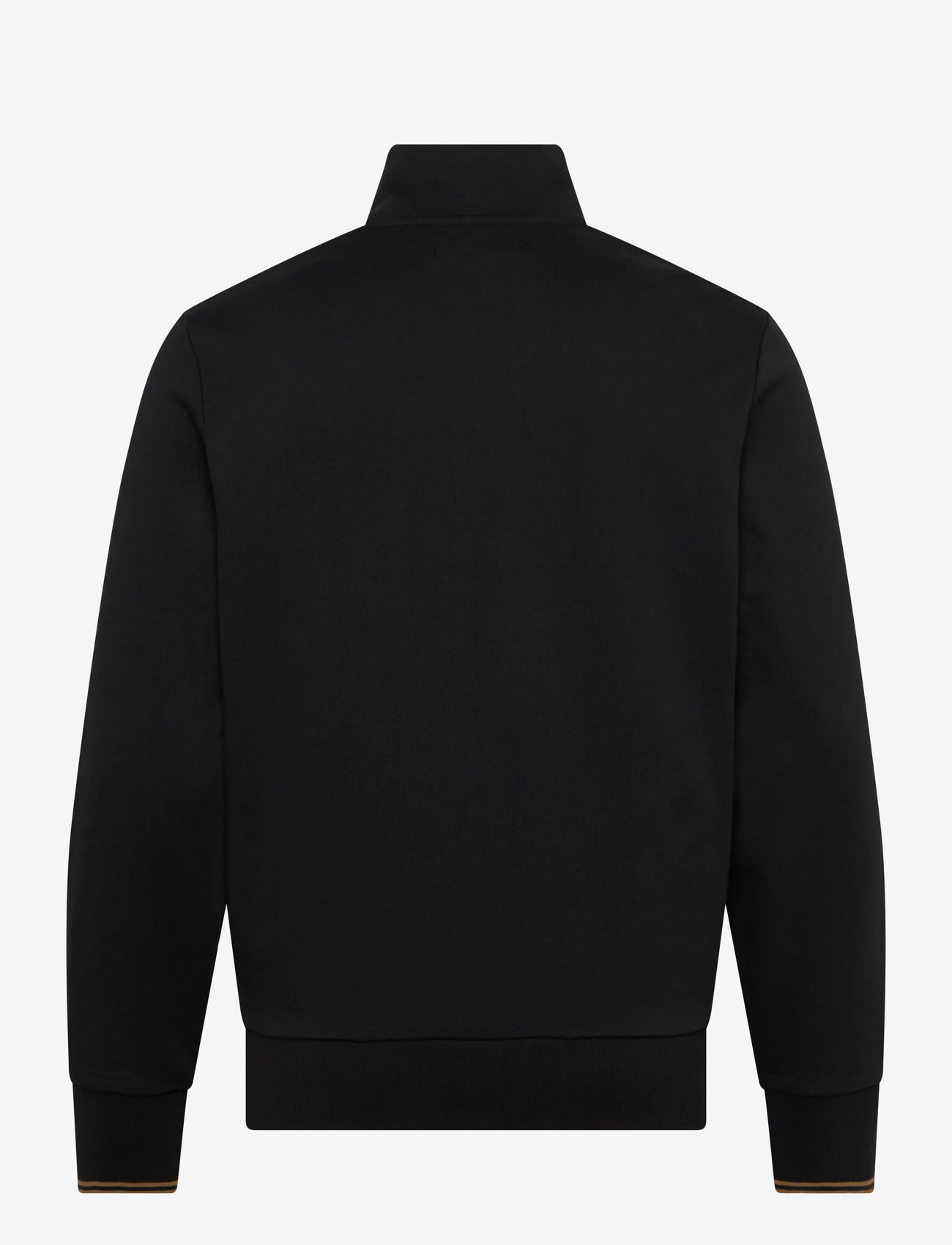Fred Perry - HALF ZIP SWEATSHIRT - sweatshirts - black/shadedston - 1