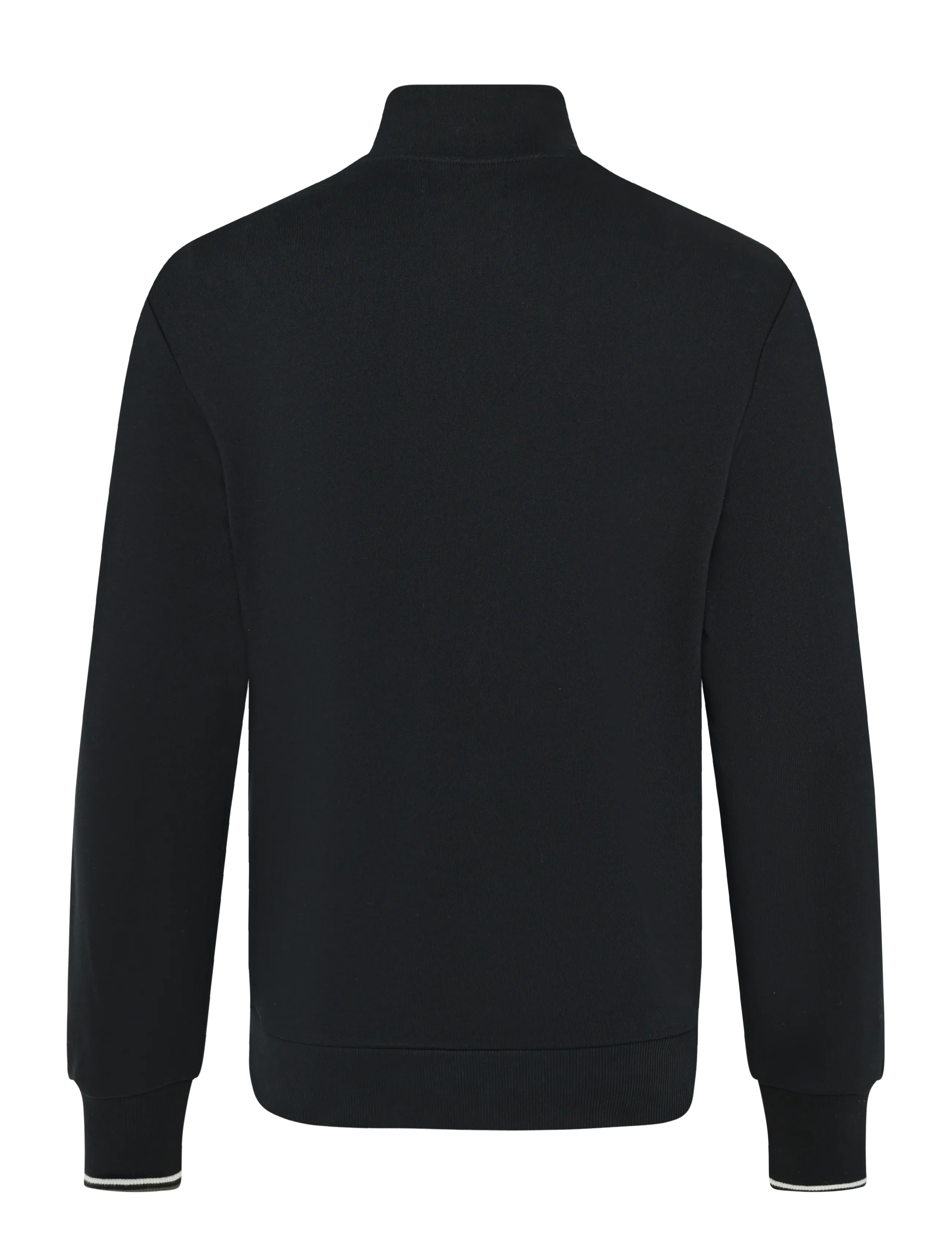 Fred Perry - HALF ZIP SWEATSHIRT - shop by occasion - blk/ecr/lrlwgren - 1