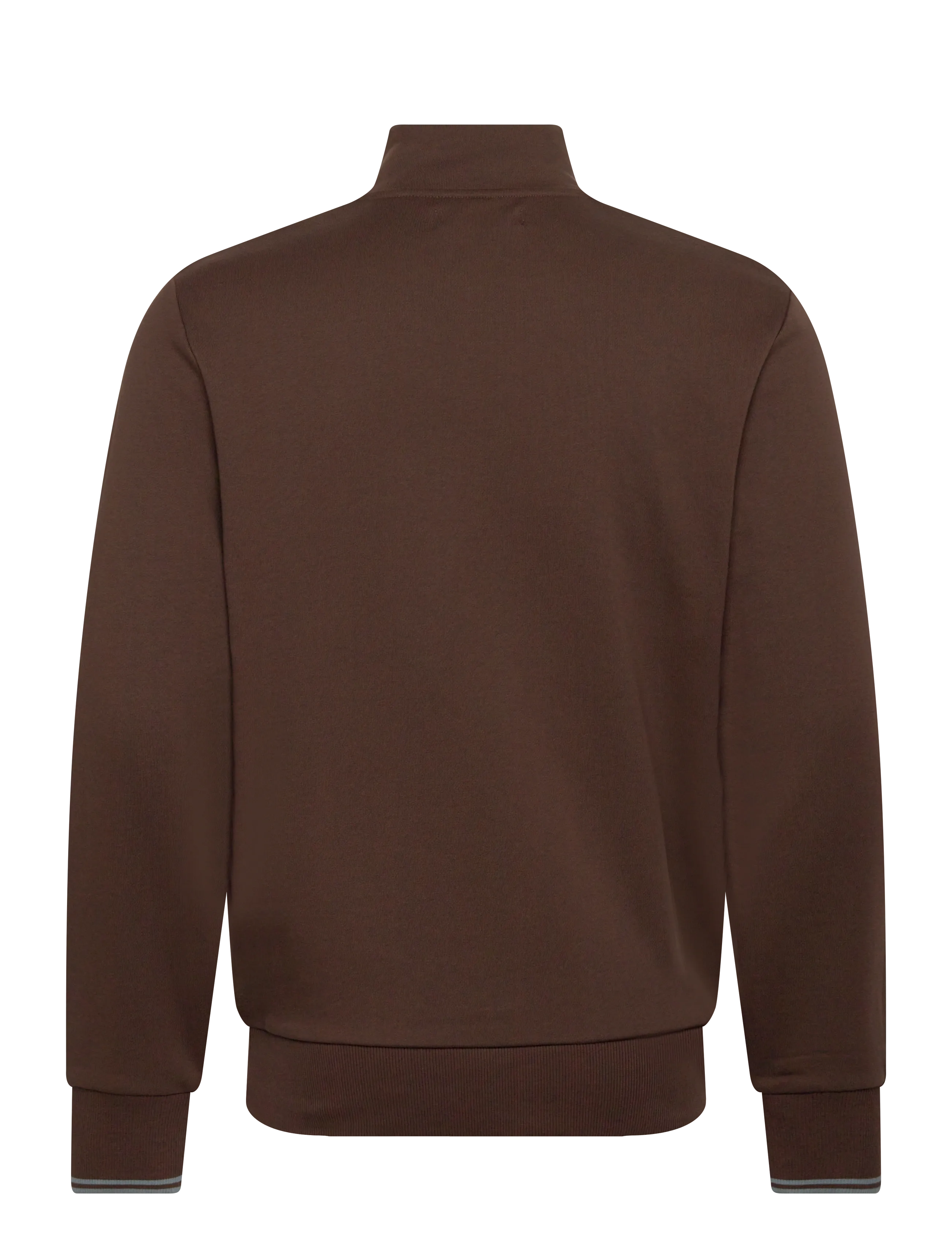 Fred Perry - HALF ZIP SWEATSHIRT - dressipluusid - brnttbcc/stkprtb - 1