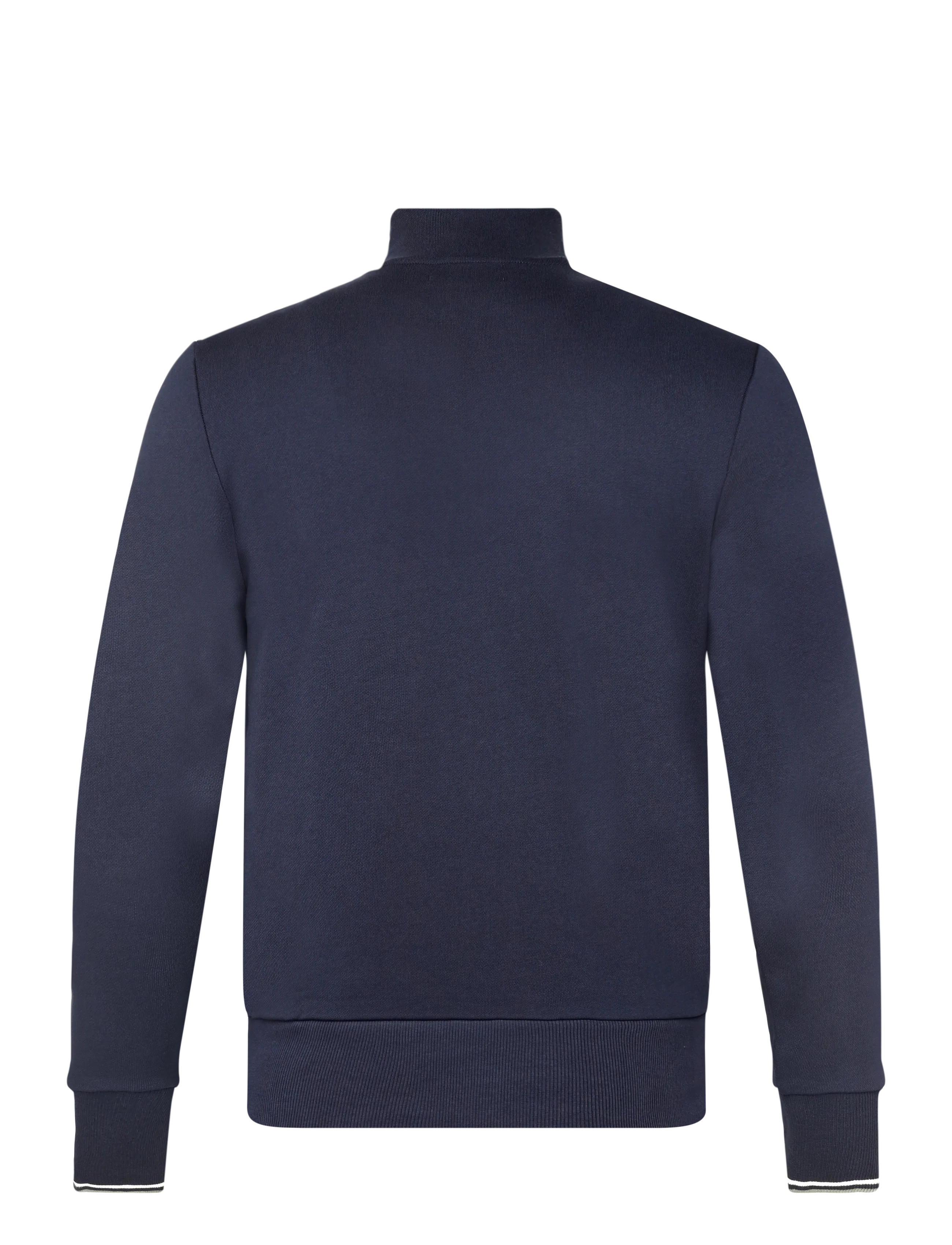 Fred Perry - HALF ZIP SWEATSHIRT - sweatshirts - dkaf/ecru/seagrs - 1