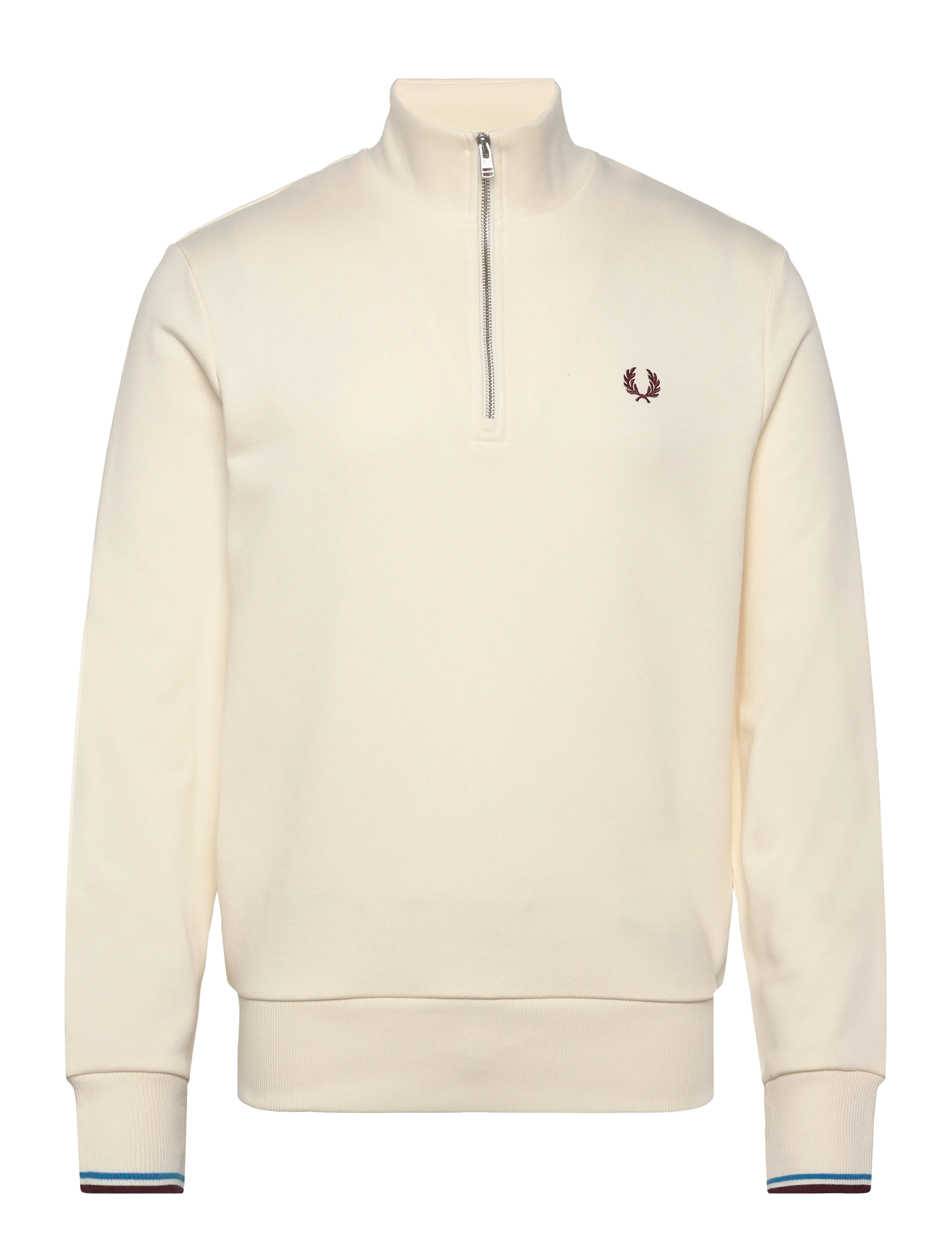 HALF ZIP SWEATSHIRT - ECR/CRTBLU/OXBLO