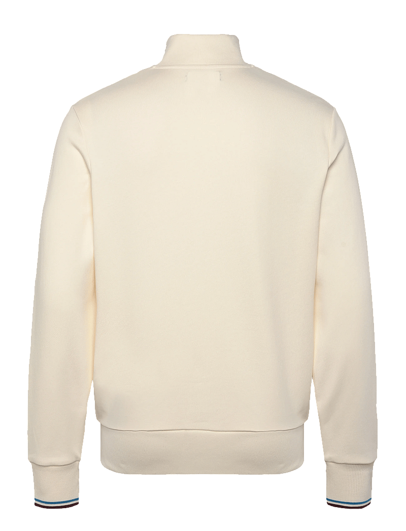 Fred Perry - HALF ZIP SWEATSHIRT - collegepaidat - ecr/crtblu/oxblo - 1