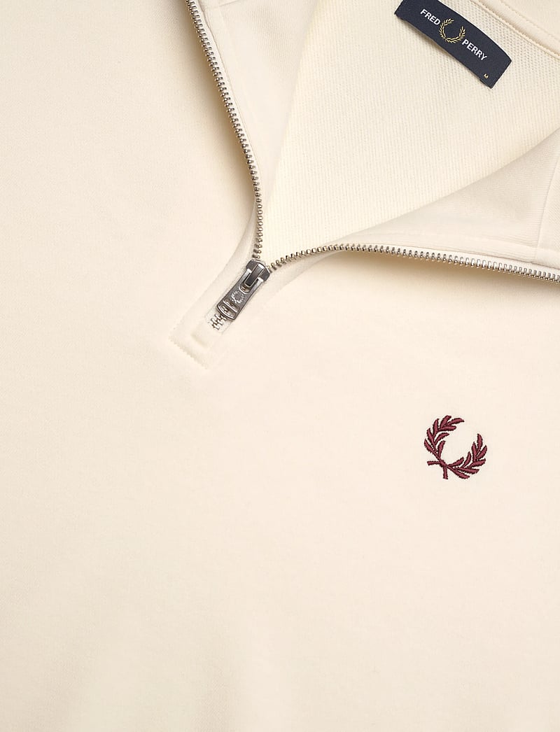 Fred Perry - HALF ZIP SWEATSHIRT - collegepaidat - ecr/crtblu/oxblo - 2