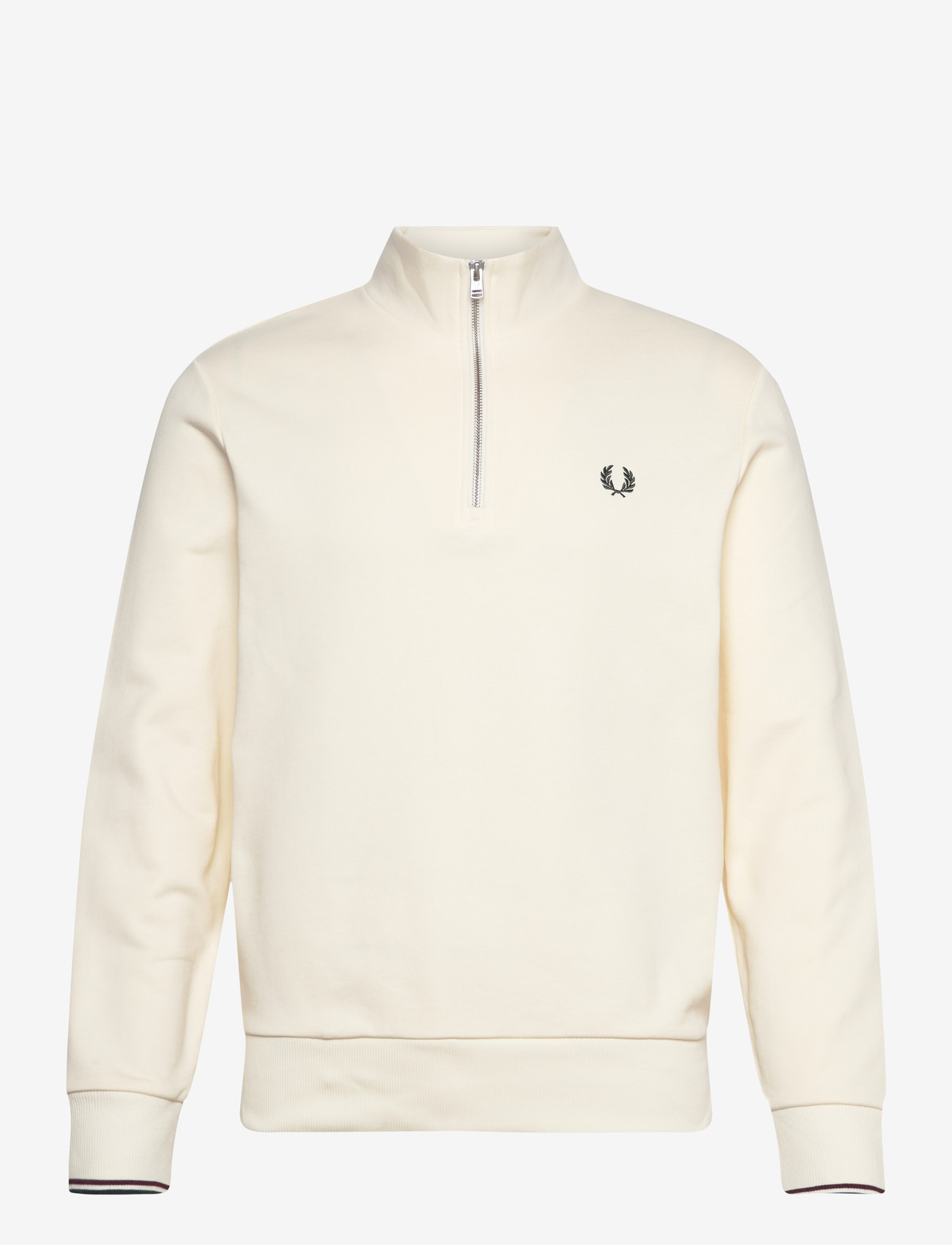 Fred Perry - HALF ZIP SWEATSHIRT - osta olukorra järgi - ecr/oxbld/grsrts - 0