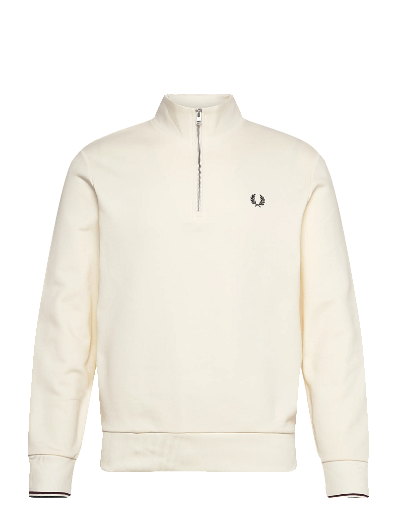Fred Perry - HALF ZIP SWEATSHIRT - osta olukorra järgi - ecr/oxbld/grsrts - 0