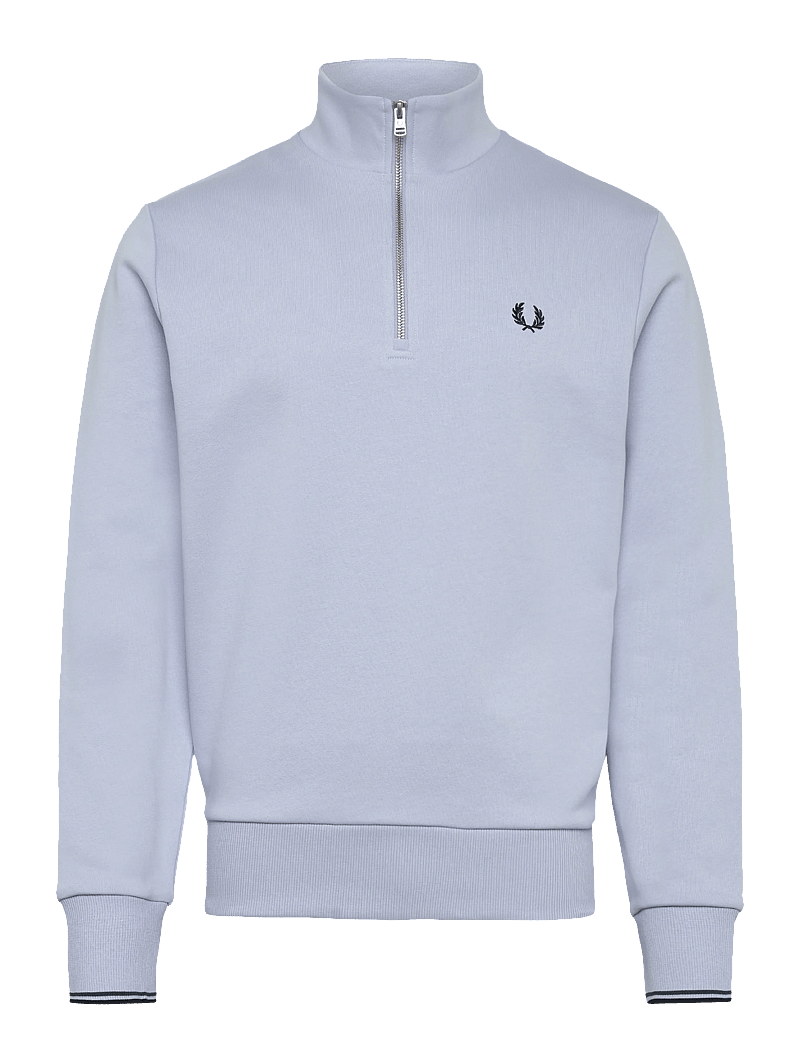 Fred Perry - HALF ZIP SWEATSHIRT - nach anlass kaufen - light smoke - 0
