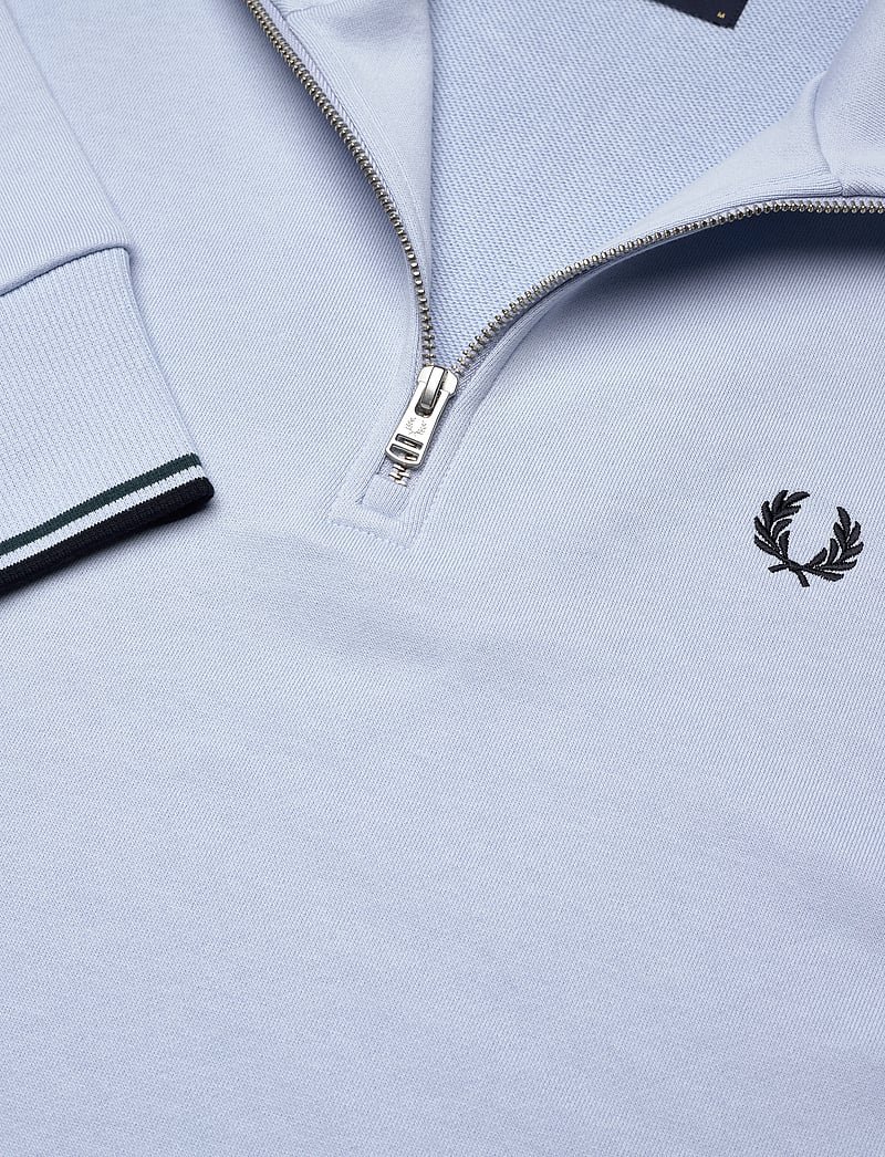 Fred Perry - HALF ZIP SWEATSHIRT - nach anlass kaufen - light smoke - 2