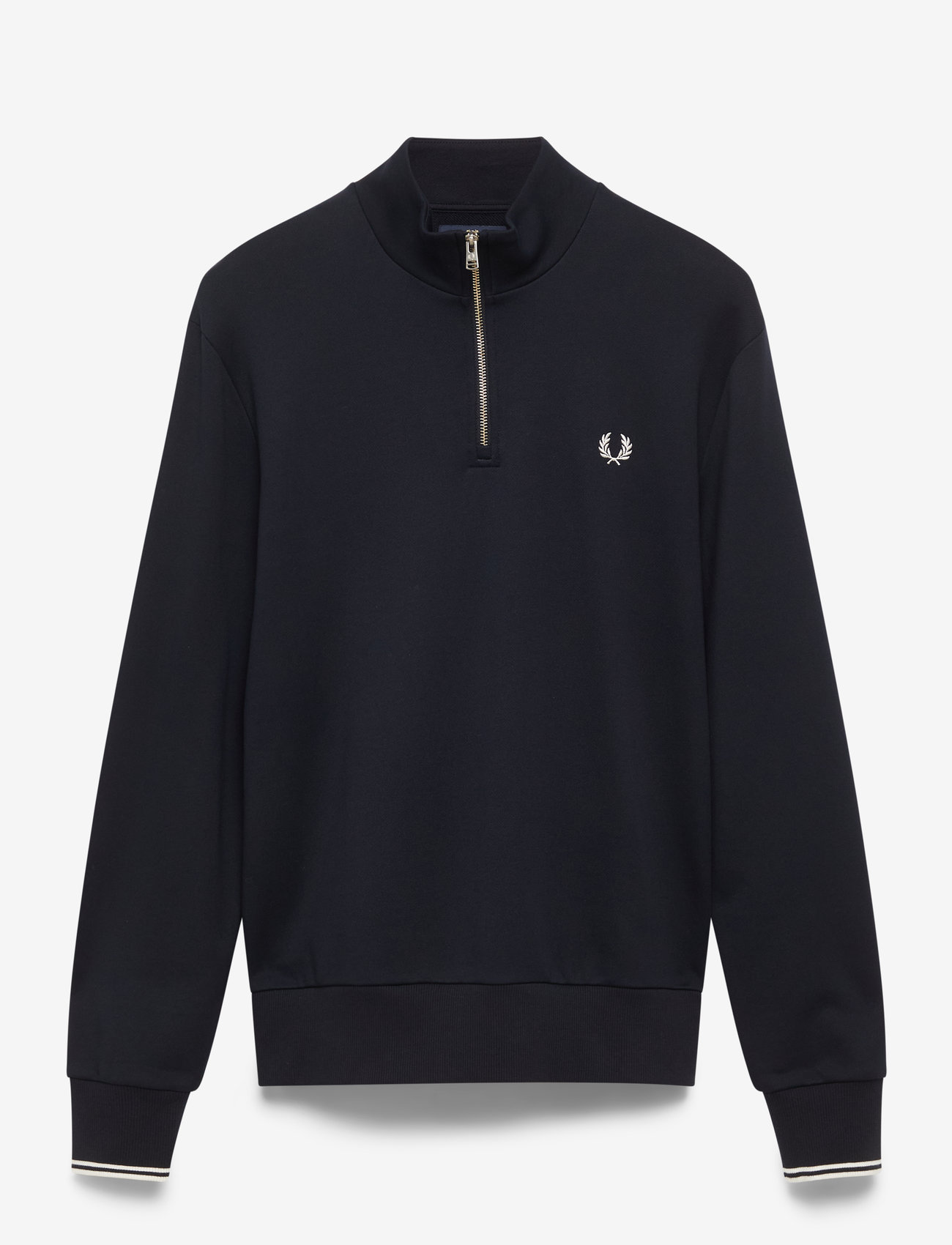 Fred Perry - HALF ZIP SWEATSHIRT - shoppa efter tillfälle - navy - 1