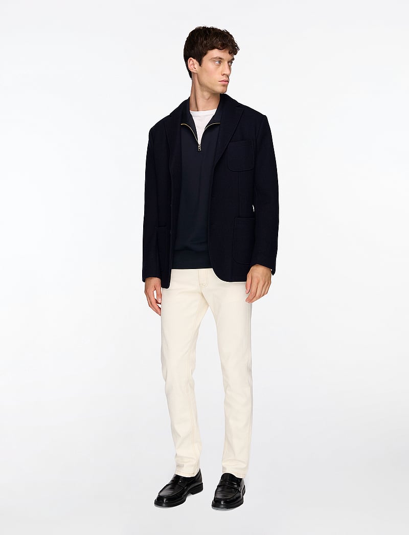 Fred Perry - HALF ZIP SWEATSHIRT - shoppa efter tillfälle - navy - 2